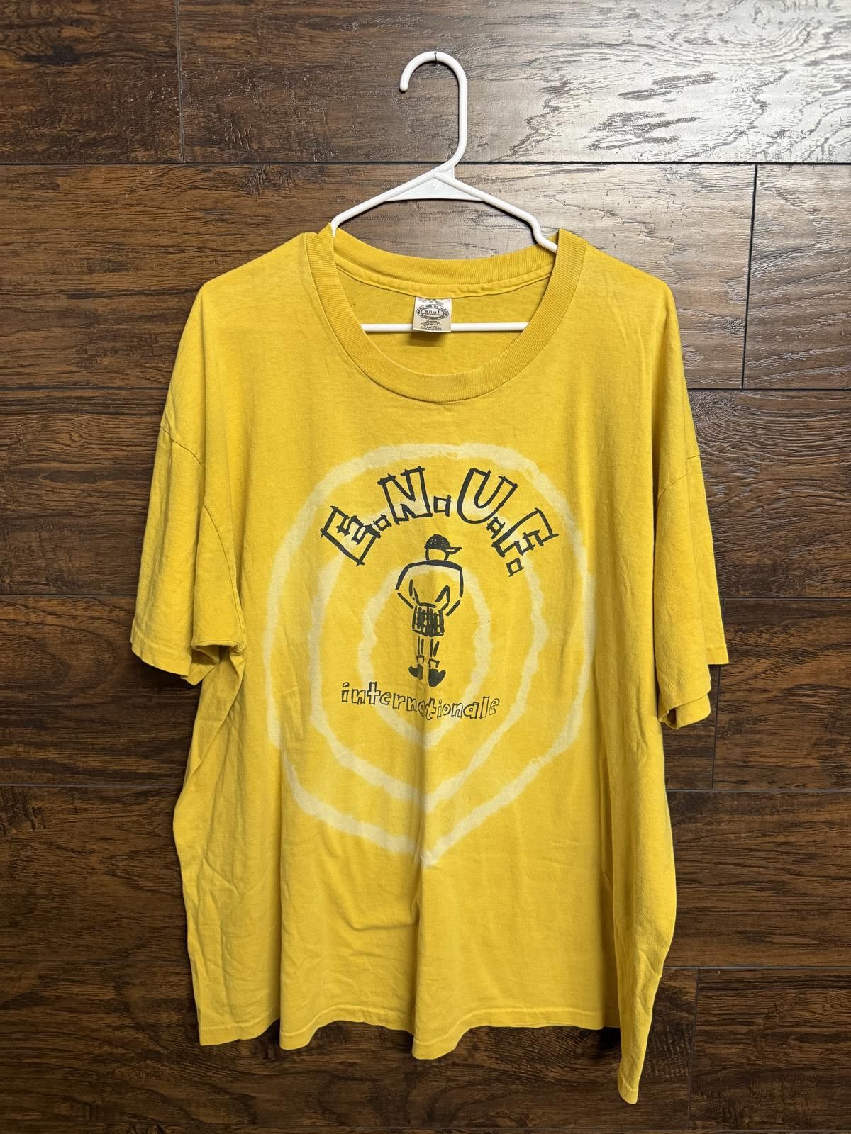 Designer VTG E.N.U.F. Internationale Sports T-shirt ENUF Tee XL Size US M / EU 48-50 / 2 - 1 Thumbnail