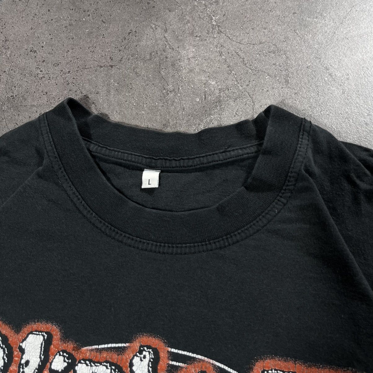 Slipknot Vintage 00s Slipknot Iowa goat big logo heavy metal tee Size US L / EU 52-54 / 3 - 15 Thumbnail