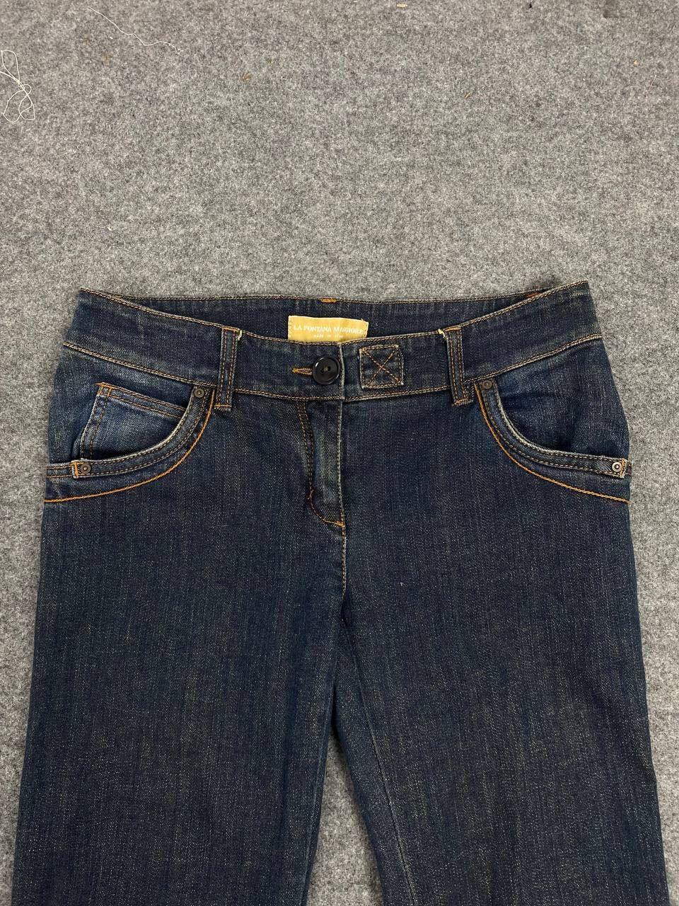 Italic la fontana maggiore italy low bootcut denim Size 32" / US 10 / IT 46 - 6 Thumbnail