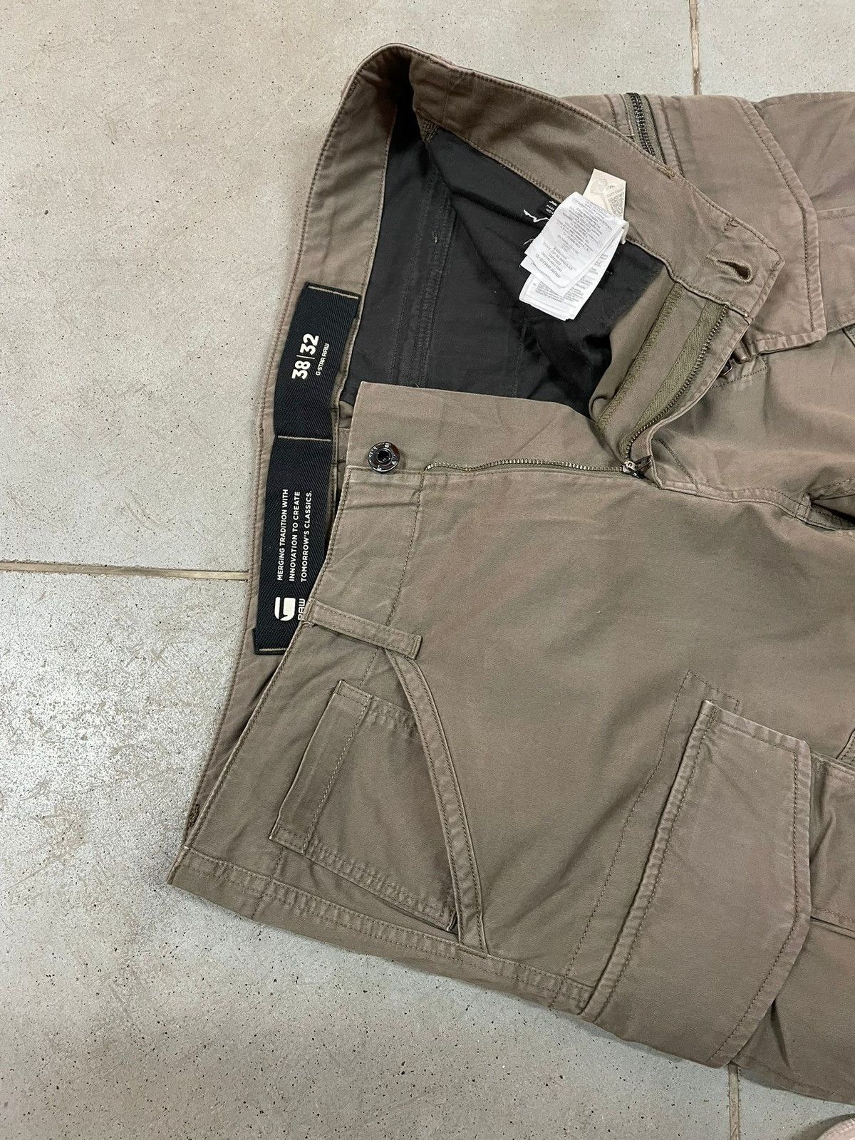 G-Star G Star Raw Tactical Cargo Pants big size US38 Size US 38 / EU 54 - 5 Thumbnail