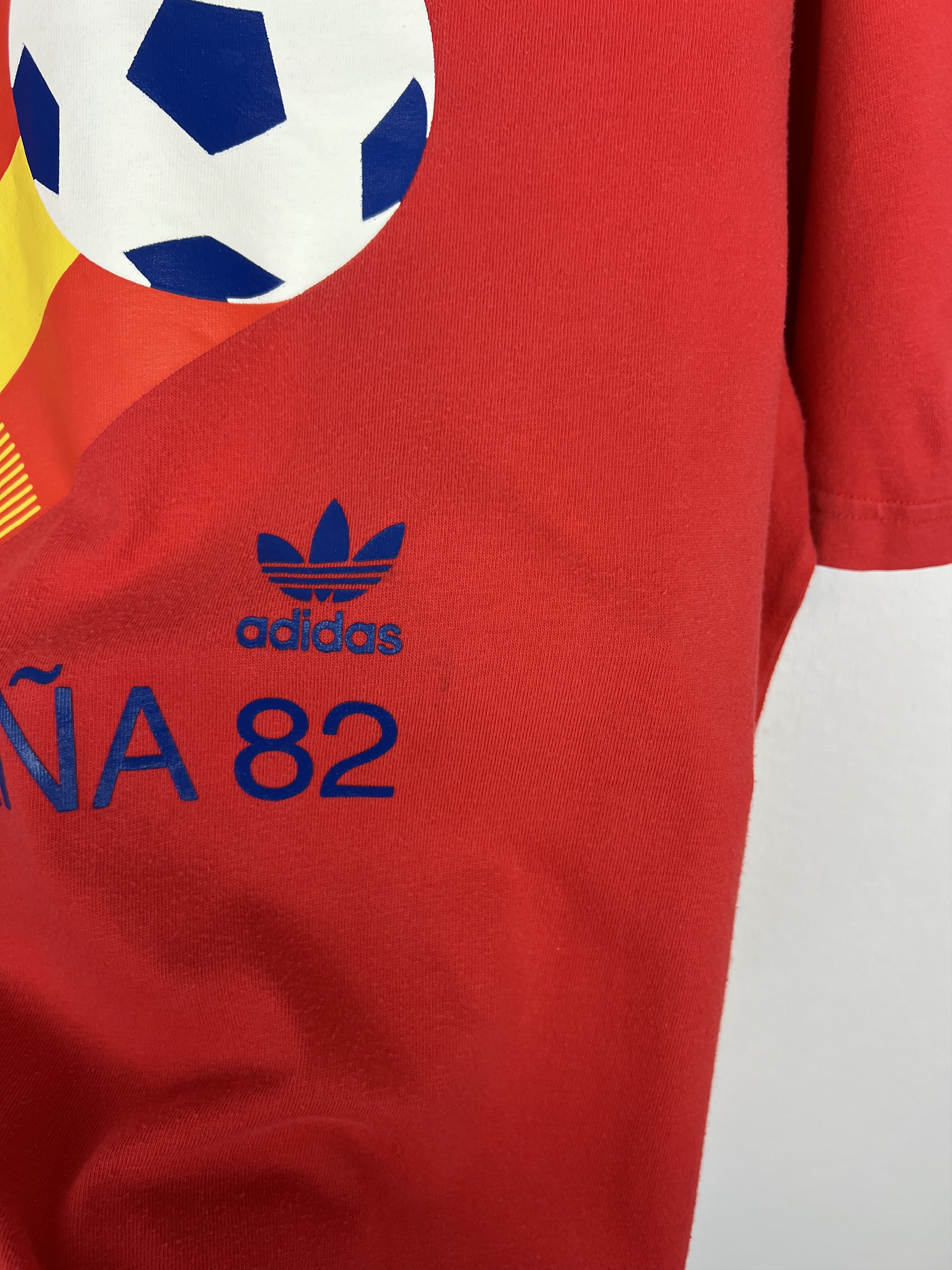 Adidas Vintage Adidas Originals Spain World Cup Football Shirt Size US M / EU 48-50 / 2 - 6 Thumbnail