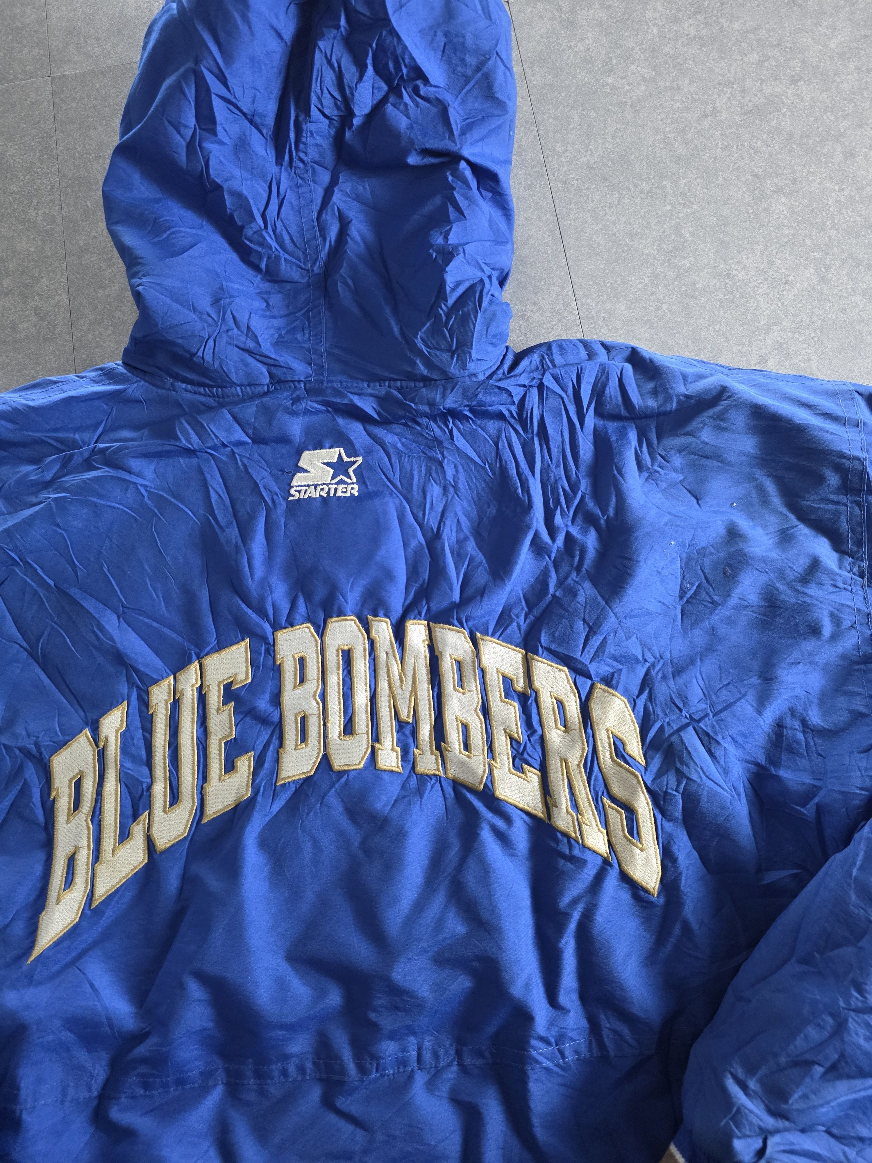 Starter Vintage Starter Winnipeg Blue Bombers CFL Jacket Anni 90 Size US S / EU 44-46 / 1 - 2 Thumbnail