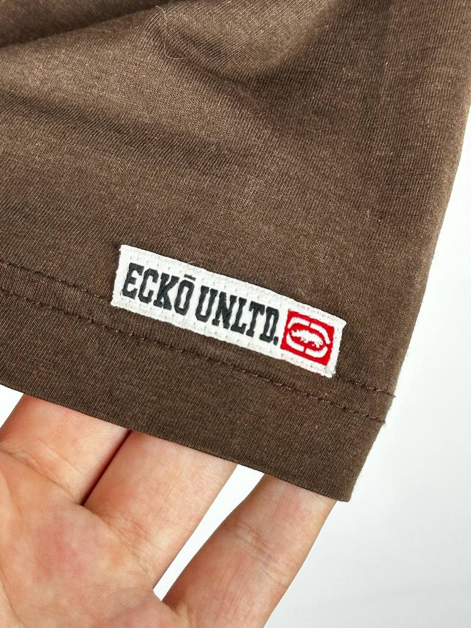 Ecko Unltd. Vintage Ecko Y2K Brown T Shirt Size US XL / EU 56 / 4 - 6 Thumbnail