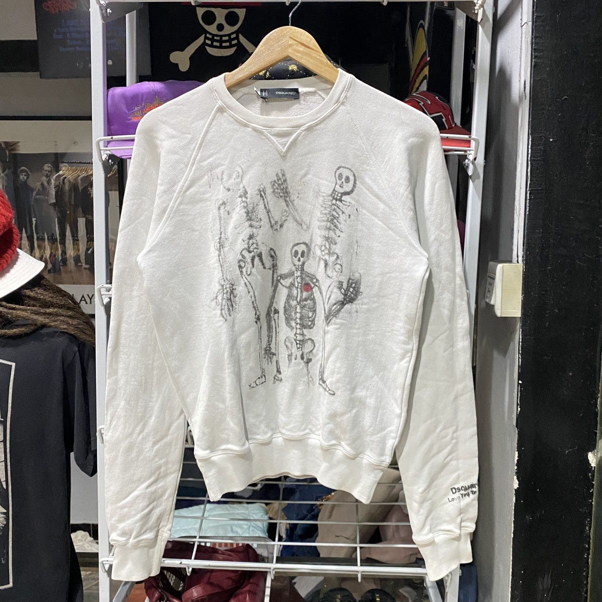 Dsquared2 Dsquared2 “Love You To Death” Sweatshirts Made in Italy Size US S / EU 44-46 / 1 - 1 Thumbnail