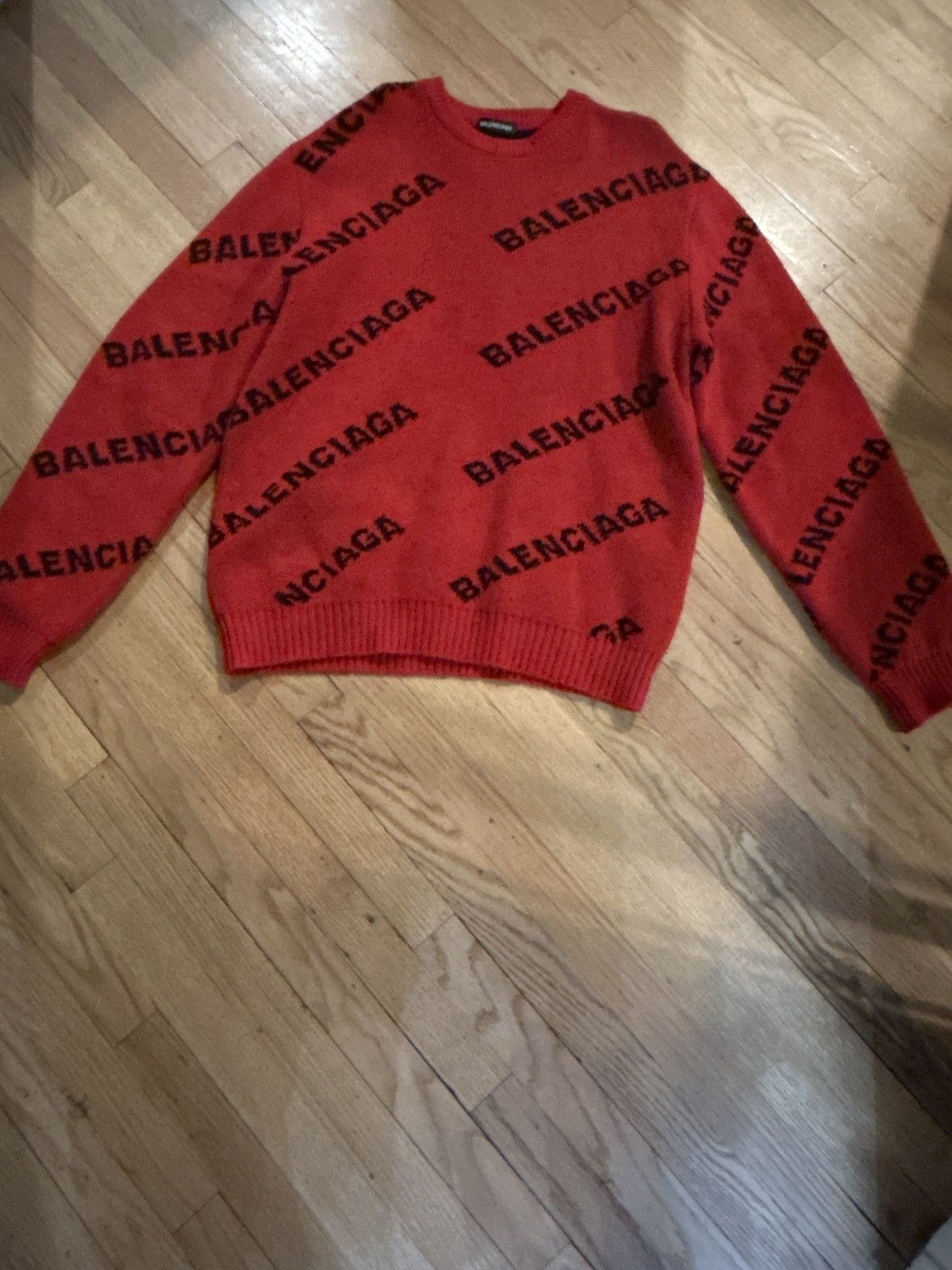 Balenciaga Balenciaga knit sweater Size US L / EU 52-54 / 3 - 1 Thumbnail