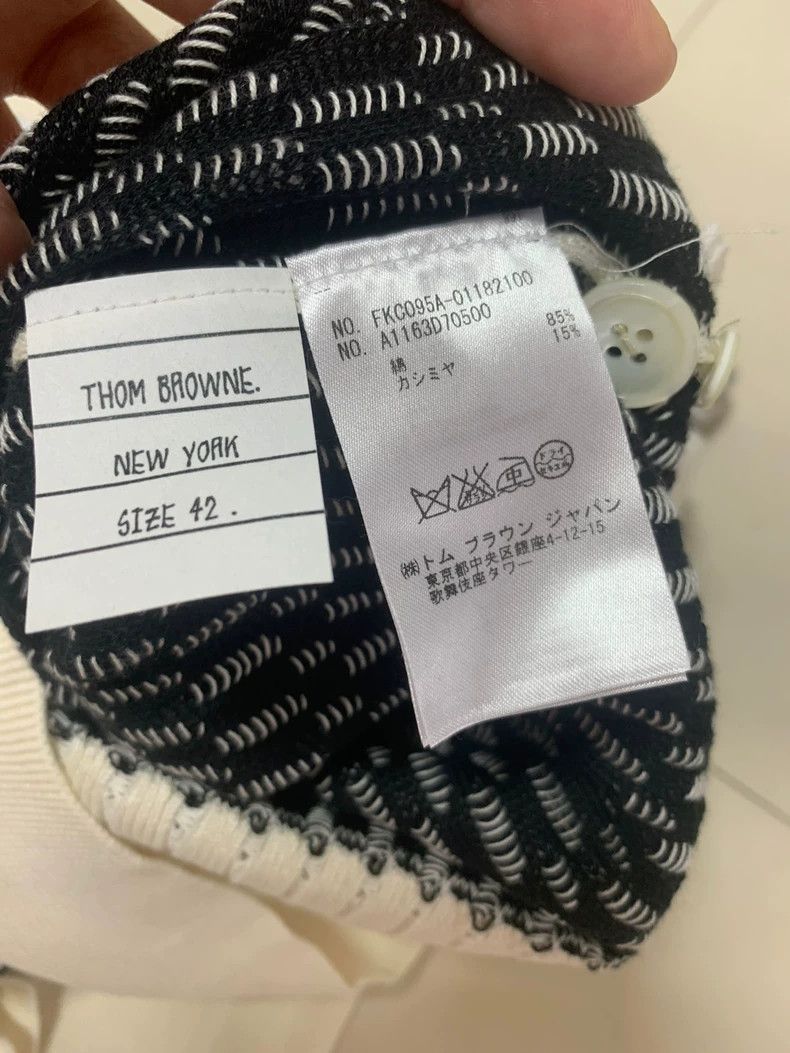 Thom Browne Thom Browne Knitted cardigan Size US XS / EU 42 / 0 - 3 Thumbnail