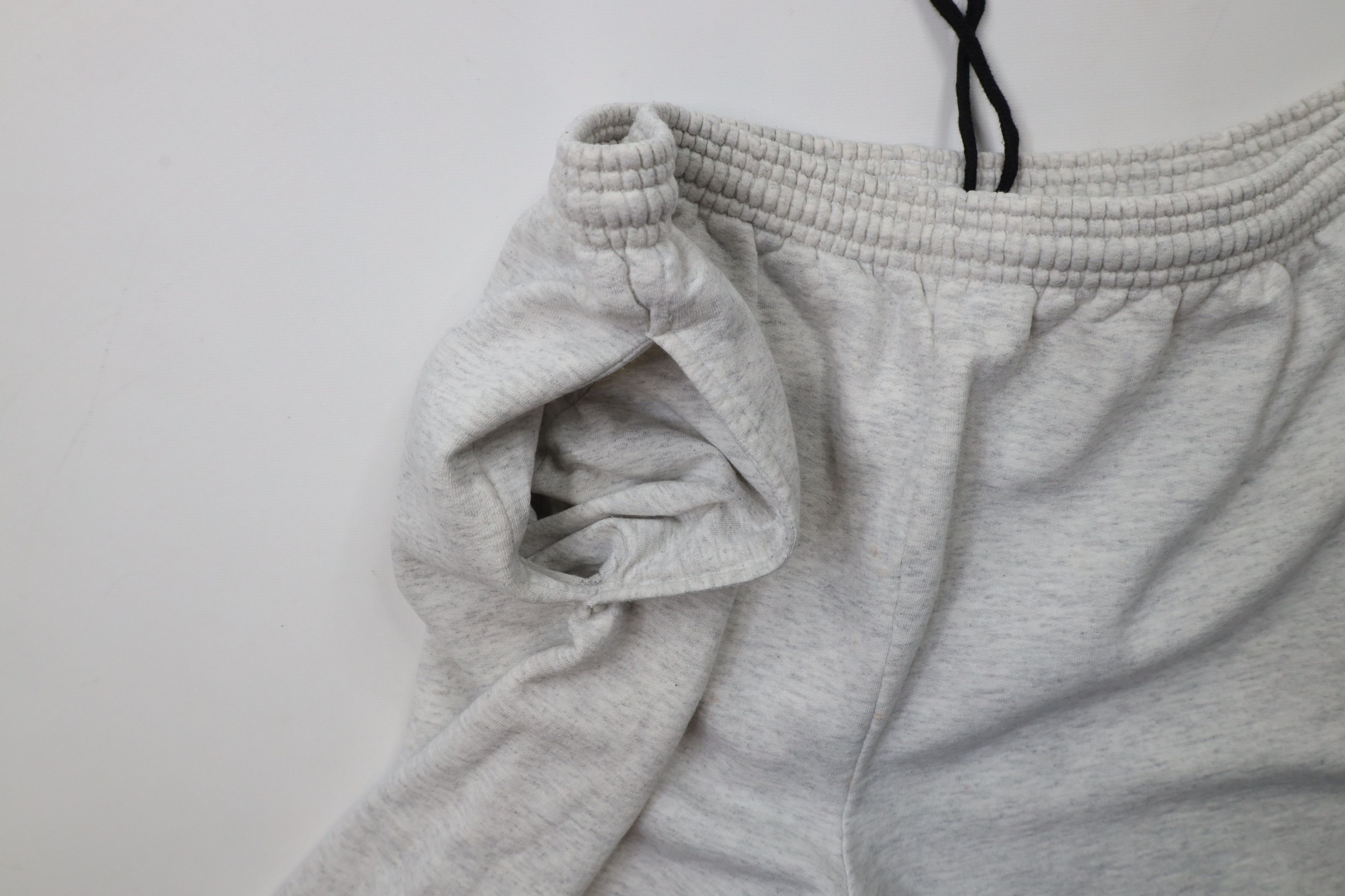 Vintage Vintage 90s Streetwaer Blank Cuffed Sweatpants Joggers Gray Size US 36 / EU 52 - 9 Thumbnail