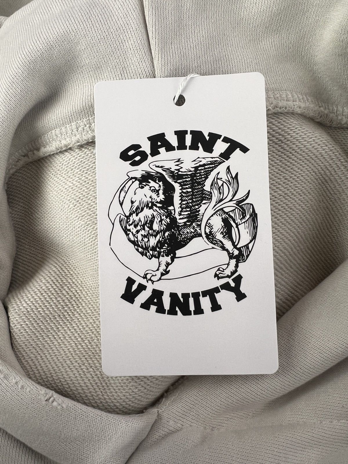 Saint Vanity Saint Vanity "Vain Life" Hoodie (Cream) MEDIUM Size US M / EU 48-50 / 2 - 4 Thumbnail