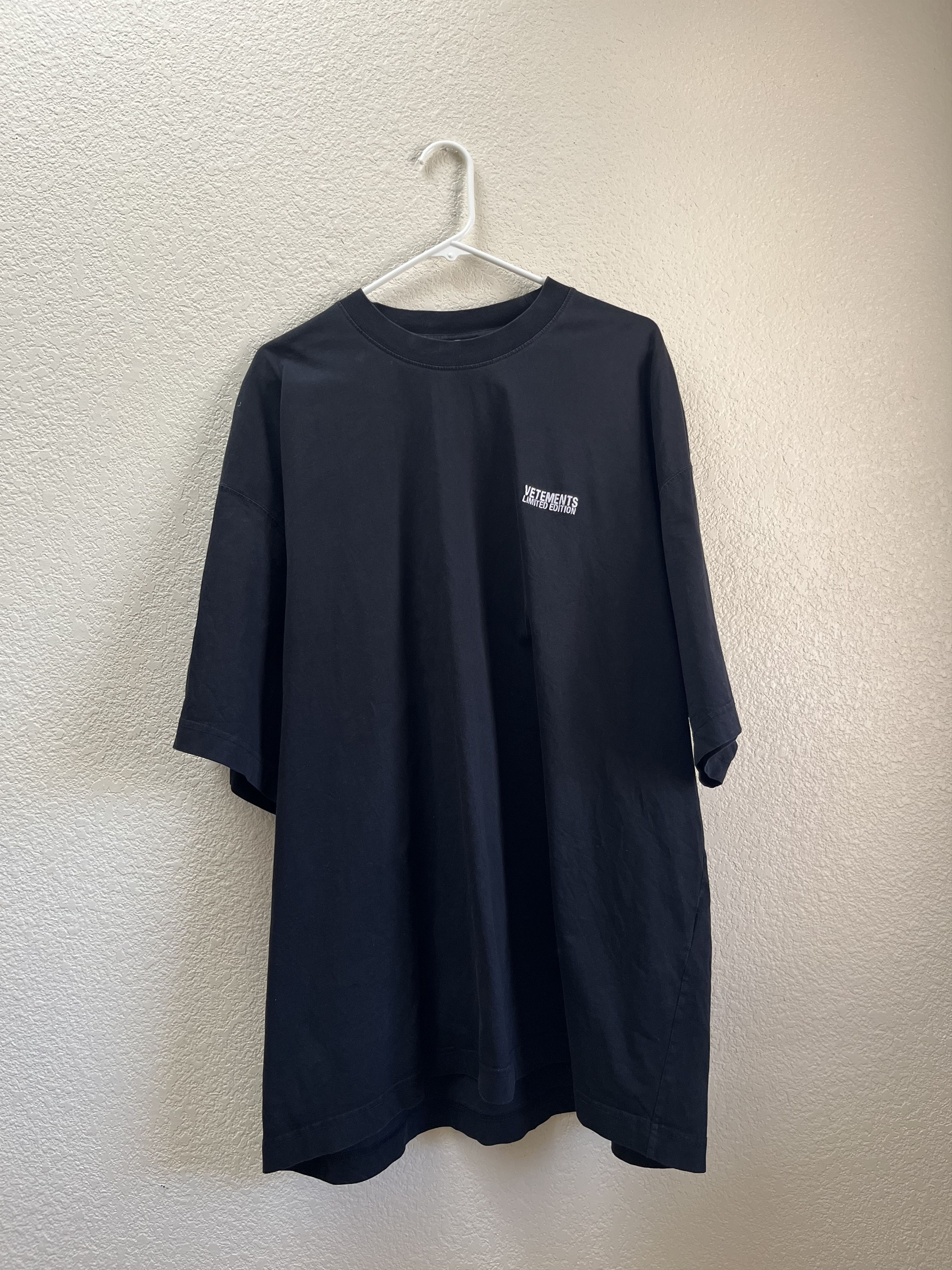 Vetements Limited Edition J'adore Hardcore Patchwork Tee Shirt
