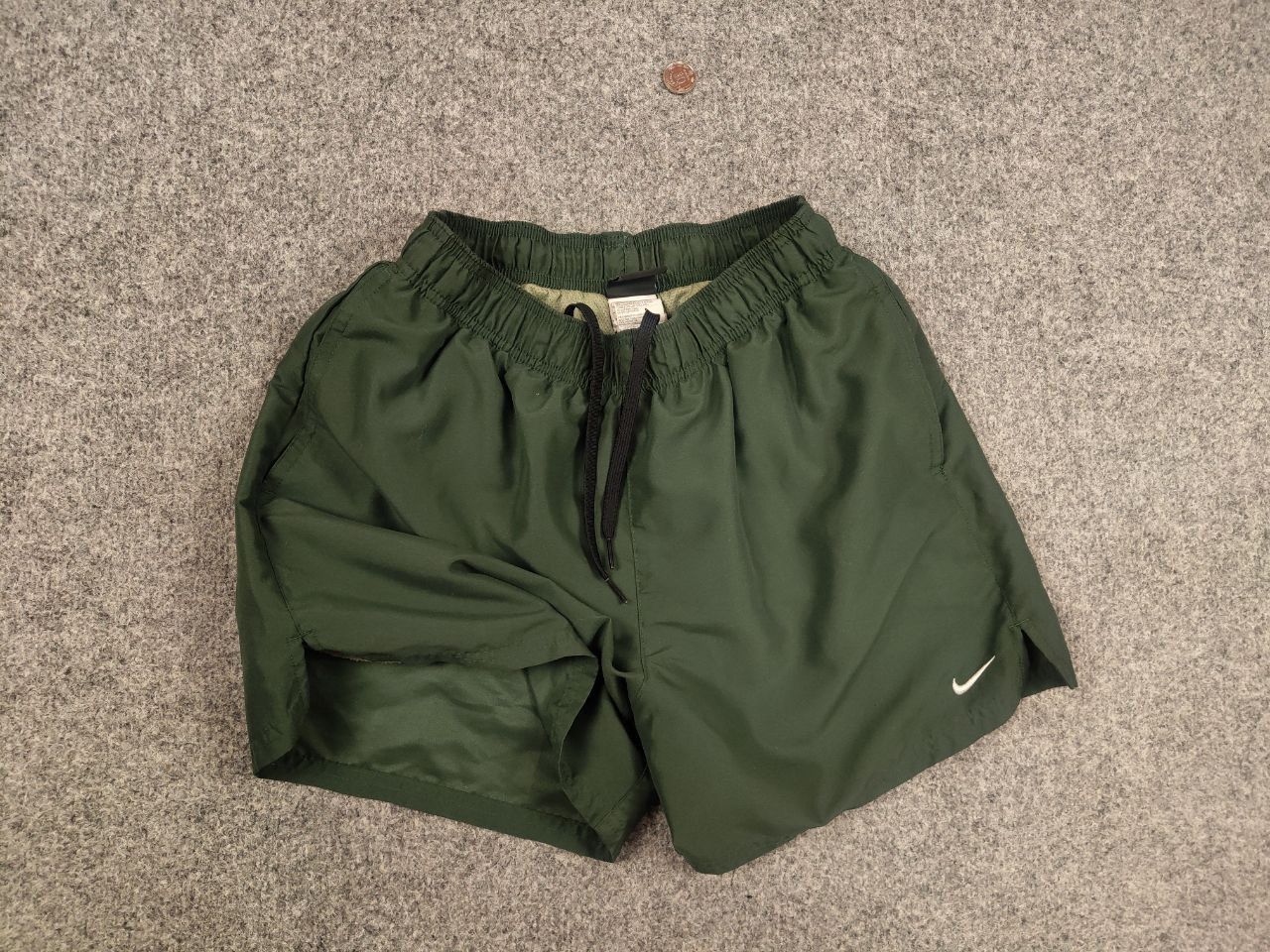 Nike Nike Vintage Dark Green Casual Pocket Shorts Y2K Style Size US 32 / EU 48 - 7 Thumbnail