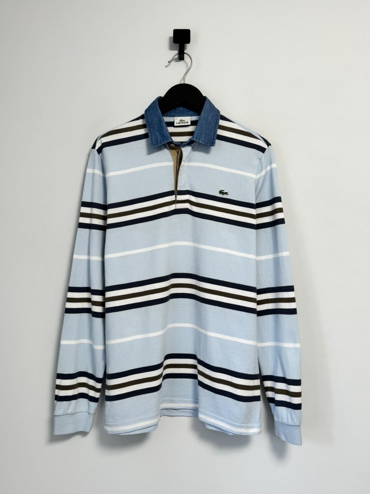 Lacoste Lacoste Vintage Y2K style Hype Long Sleeve Rare Size US M / EU 48-50 / 2 - 1 Thumbnail