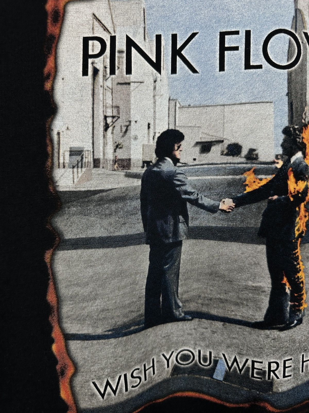 Band Tees Vintage Pink Floyd Wish You Were Here Graphic T Shirt Tee Size US L / EU 52-54 / 3 - 5 Thumbnail