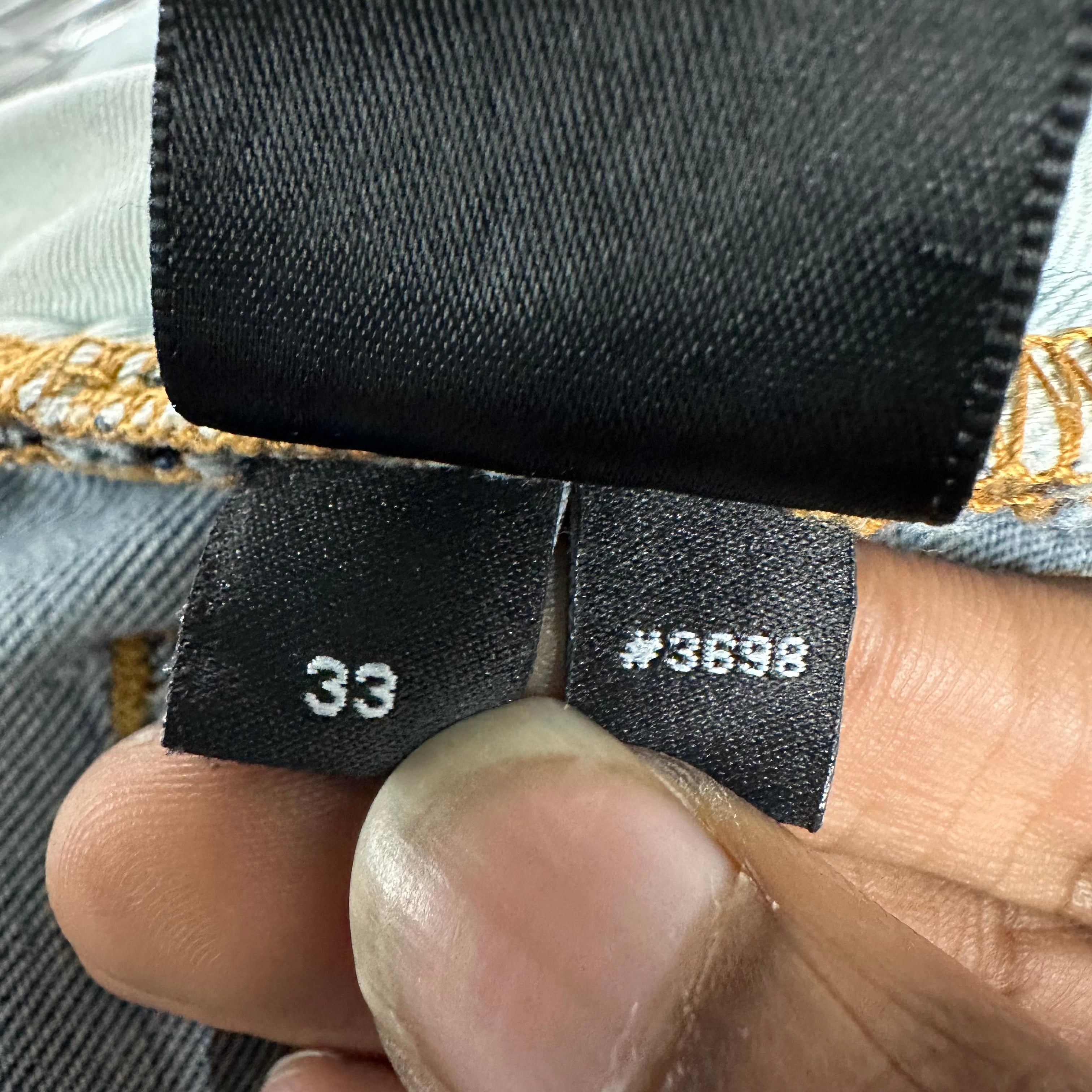 Amiri Amiri MX1 Tie Dye Washed Blue Denim Jeans Sz 33 Size US 33 - 6 Thumbnail