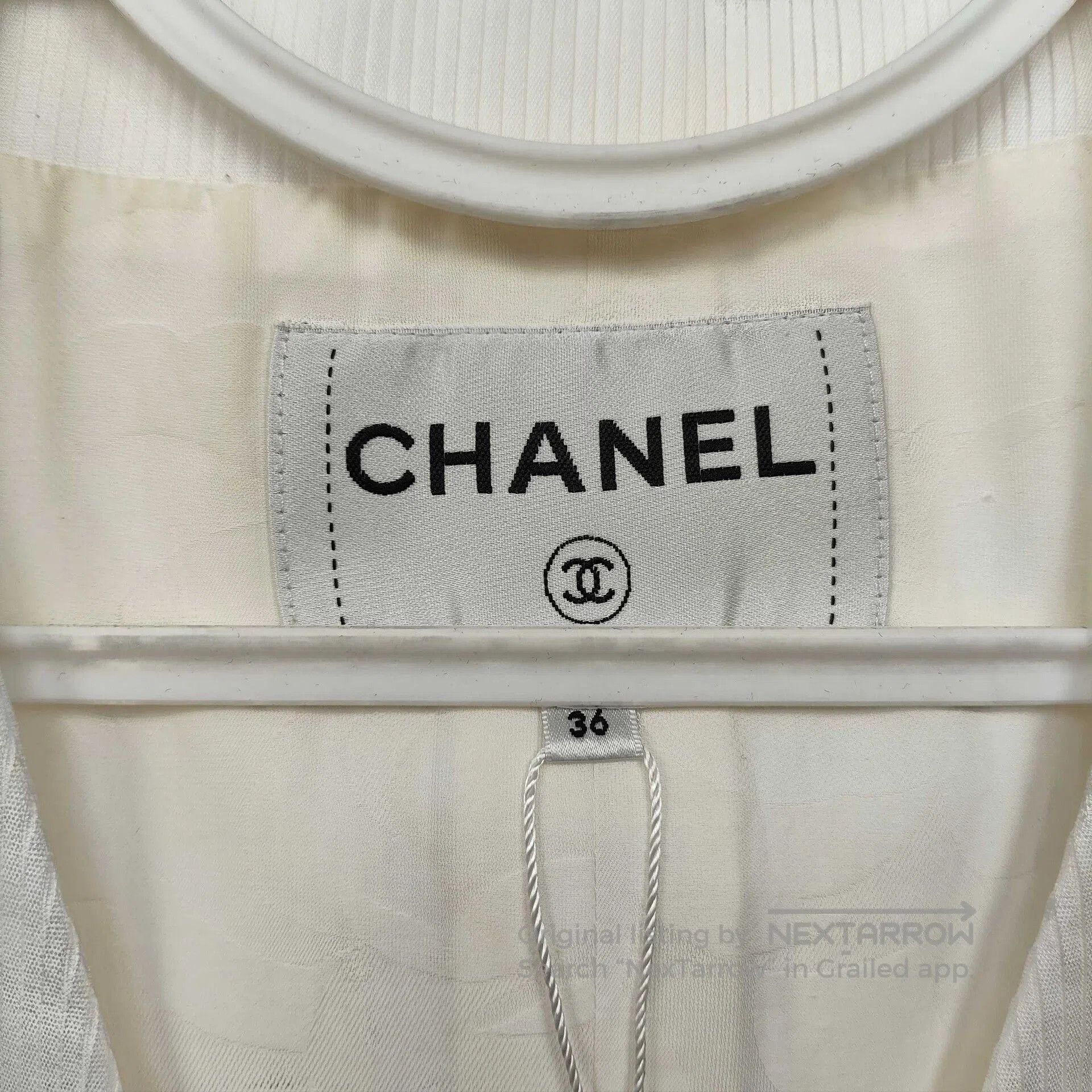 Chanel Chanel 21P Crystal Button Vest. Size XS / US 0-2 / IT 36-38 - 4 Thumbnail