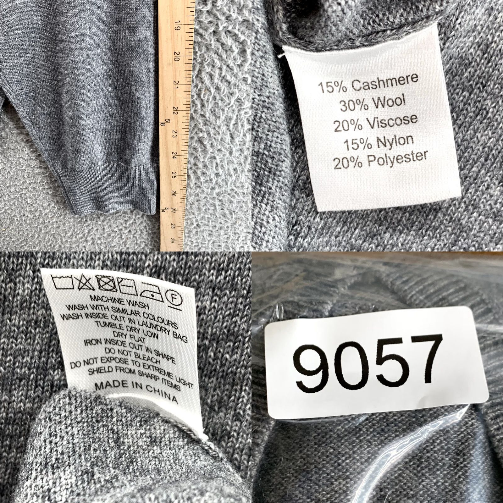 Vintage Kallspin SweatER Mens XXL Gray V-Neck Preppy Grandpa Corpcore 90's Sweater Shirt? Size US XXL / EU 58 / 5 - 8 Thumbnail