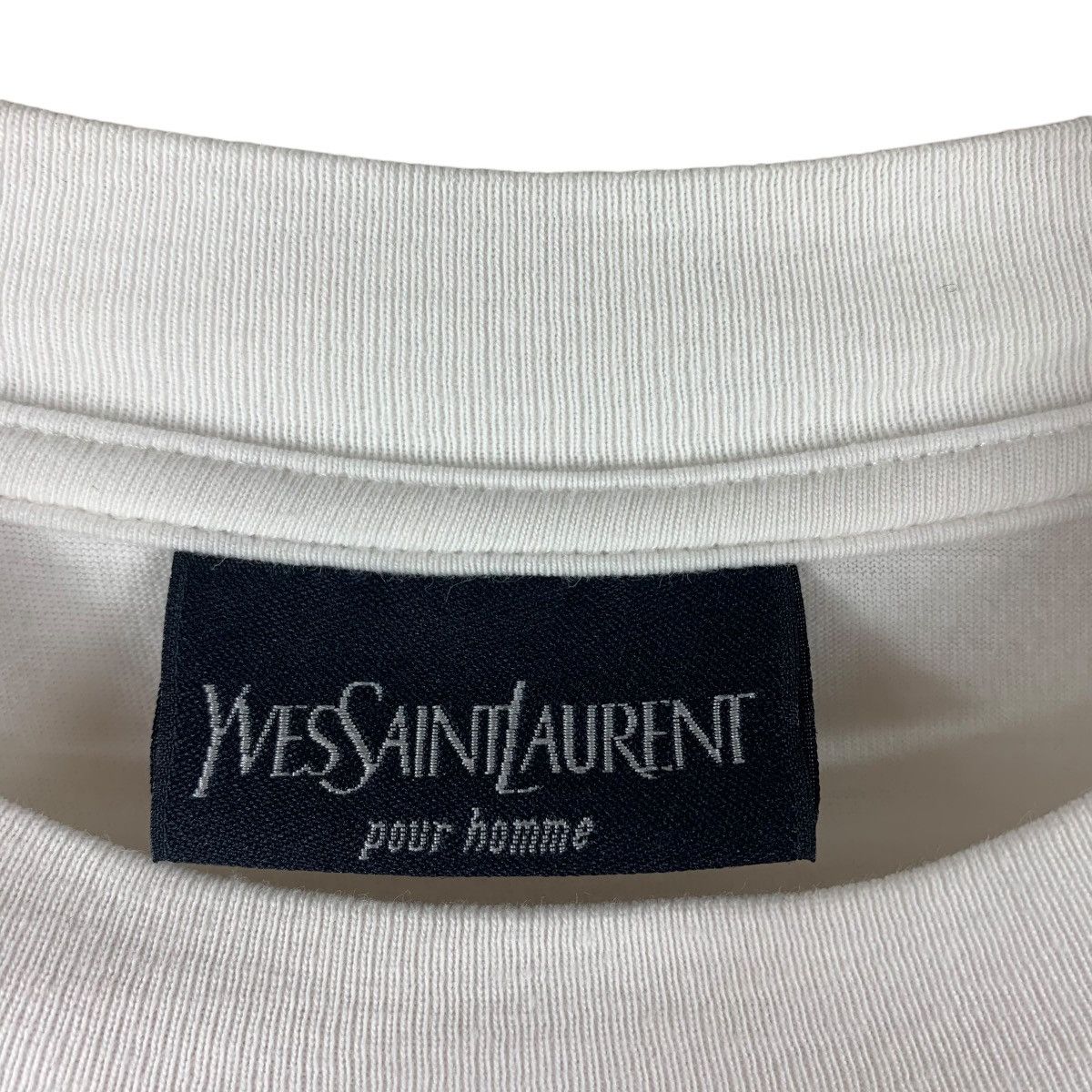 Designer × Yves Saint Laurent Vintage YVES SAINT LAURENT big logo printed tee Size US XS / EU 42 / 0 - 3 Thumbnail