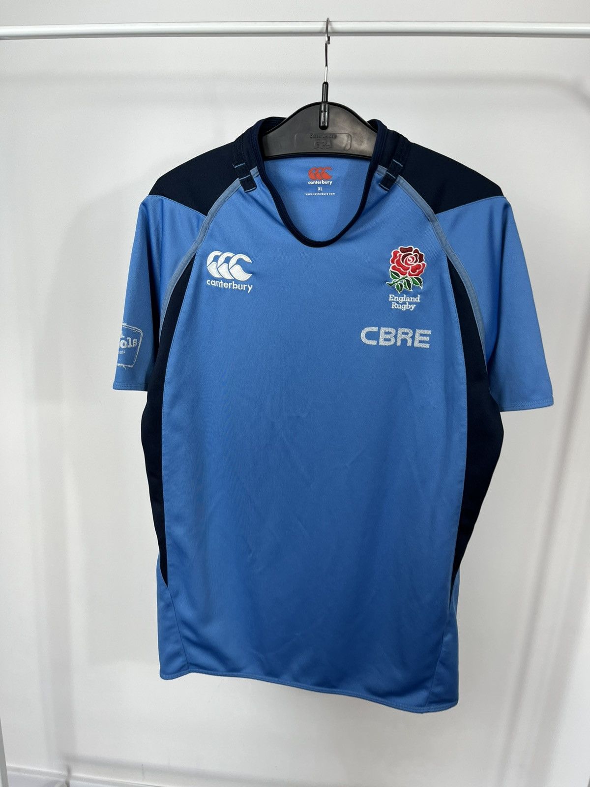 Canterbury of New Zealand Canterbury England Rugby Jersey Blue CBRE Training Shirt XL Size US XL / EU 56 / 4 - 2 Thumbnail