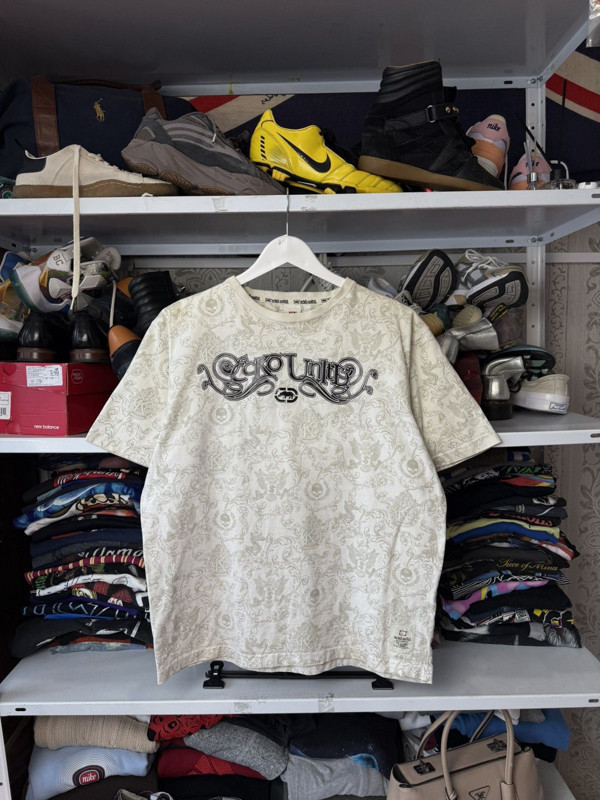 Ecko Unltd. Vintage Ecko Unltd Monogram Big Logo Y2K Shirt Size US M / EU 48-50 / 2 - 1 Thumbnail
