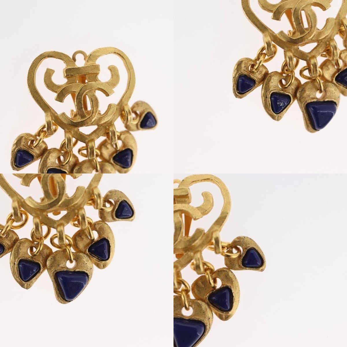 Chanel Chanel Heart Coco Mark Earring Size ONE SIZE - 3 Thumbnail