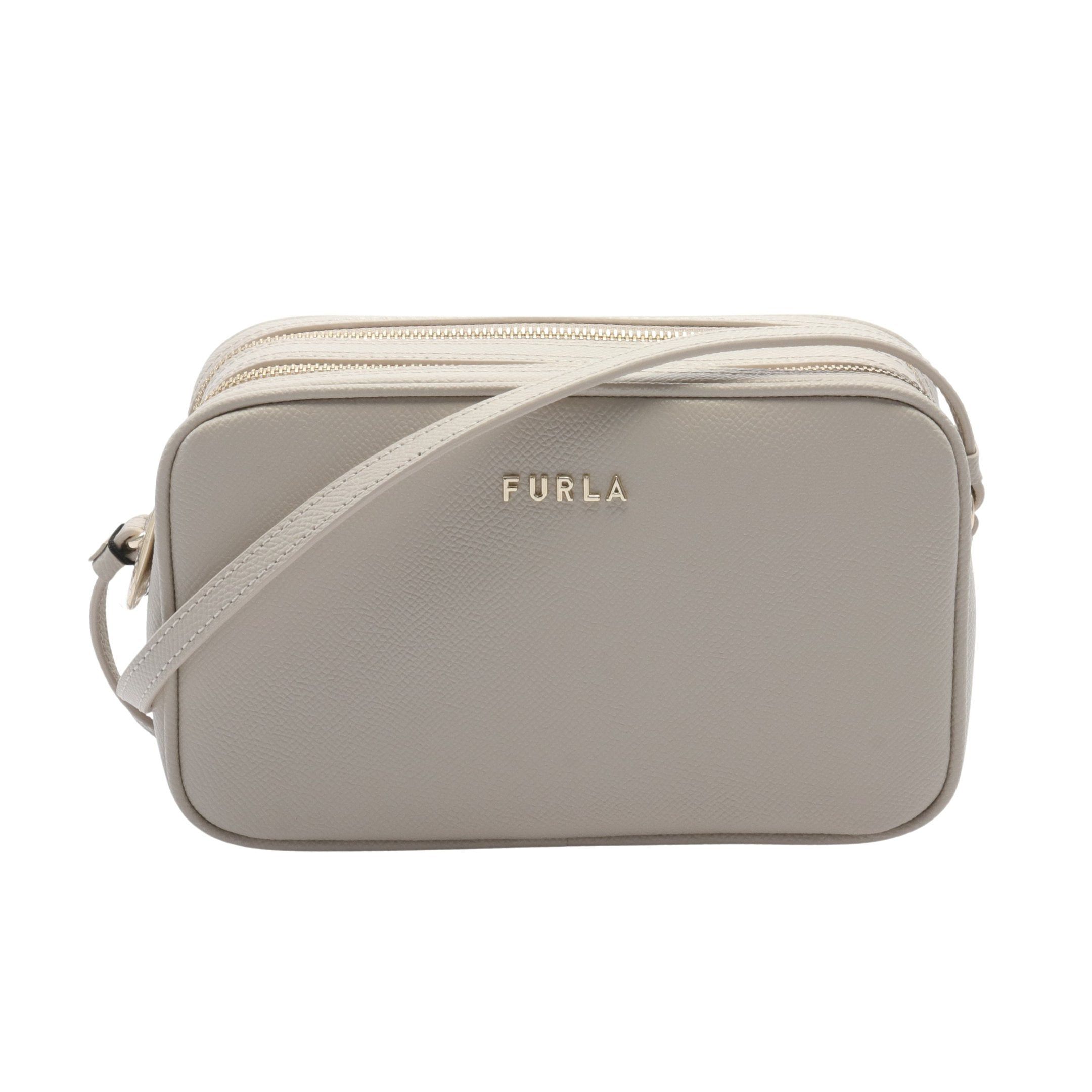 Furla Furla Lilli Xl Lily Shoulder Bag Leather Ivory Size ONE SIZE - 1 Thumbnail
