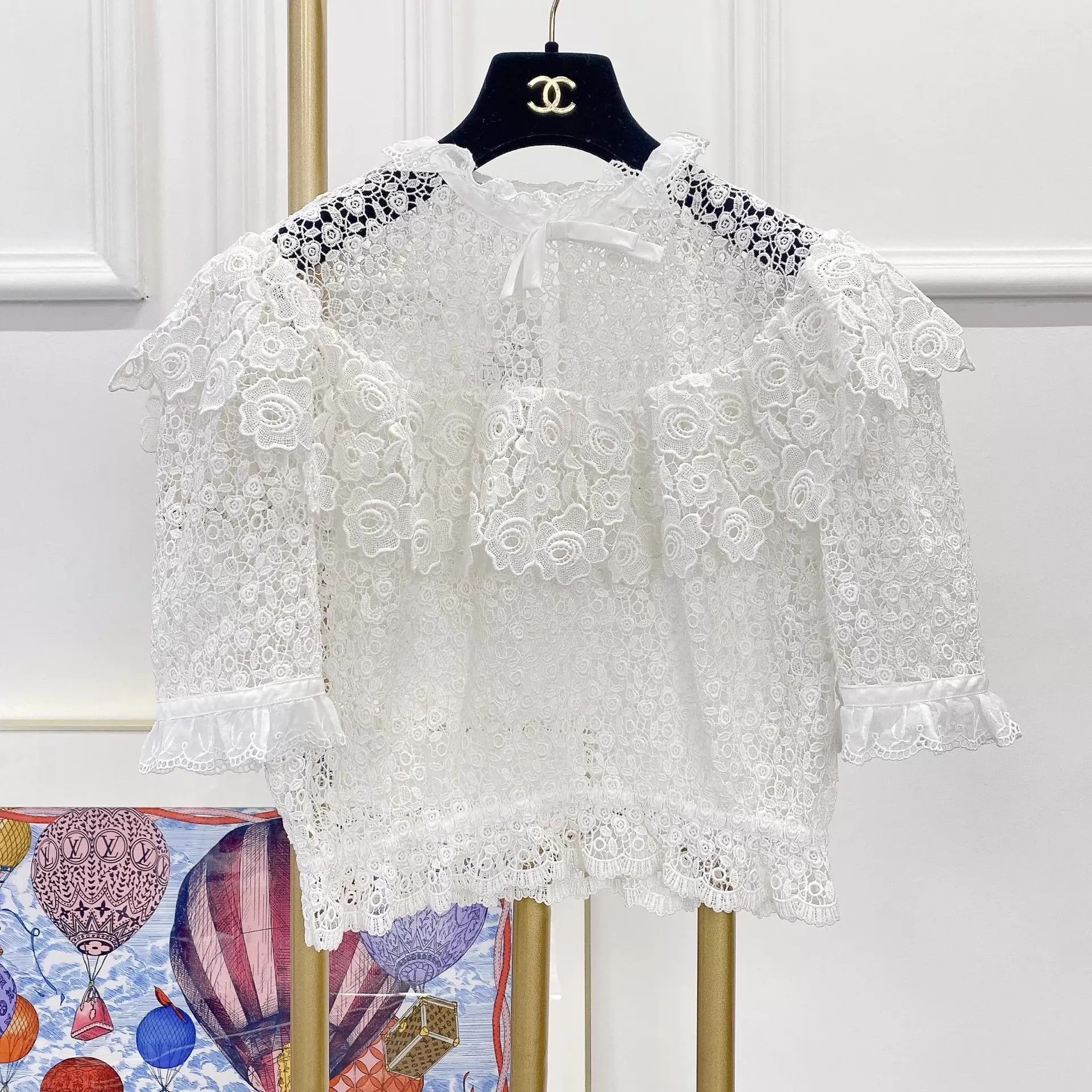 Miu Miu MIU MIU lace short top 42 Size M / US 6-8 / IT 42-44 - 2 Thumbnail
