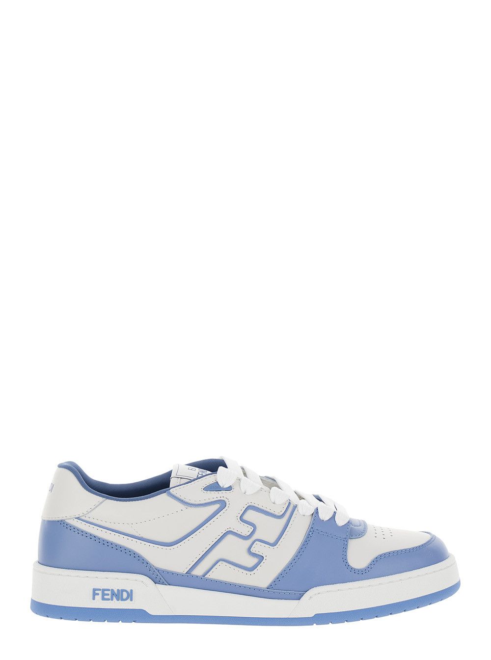 スニーカー FENDI Light Blue Leather Domino Sneakers Domino sneakers Leather Light blue | Fendi