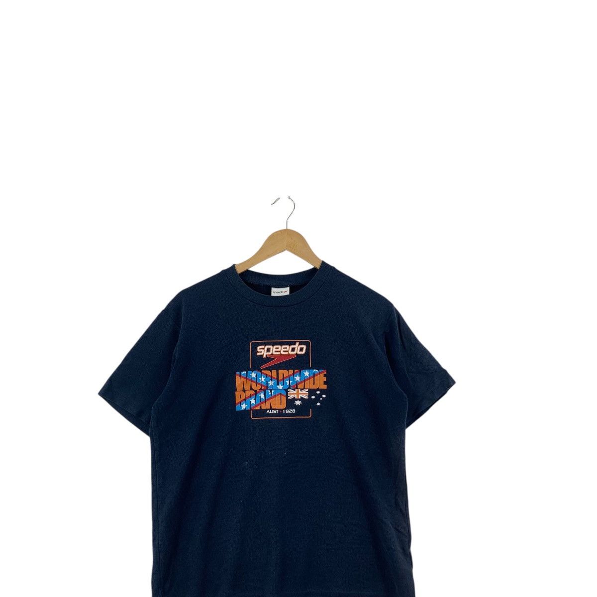 Speedo Vintage SPEEDO x JASPO Worldwide Collection Flag Tee Shirt Size US L / EU 52-54 / 3 - 2 Thumbnail