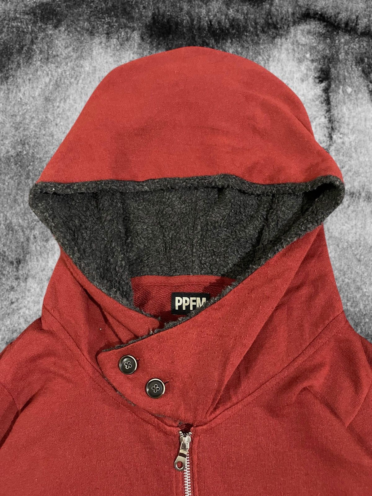 PPFM 2000’s PPFM Wizard Ninja Thumbhole Vkei Sherpa Hoodie Size US M / EU 48-50 / 2 - 5 Thumbnail