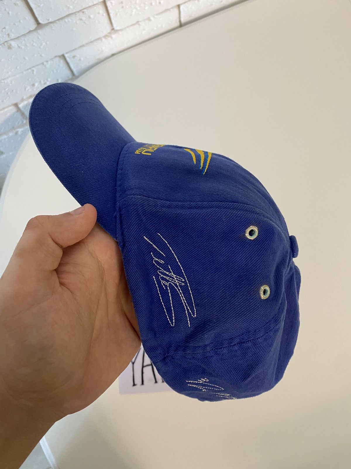 Vintage Subaru world rally team racing cap hat Size ONE SIZE - 6 Thumbnail