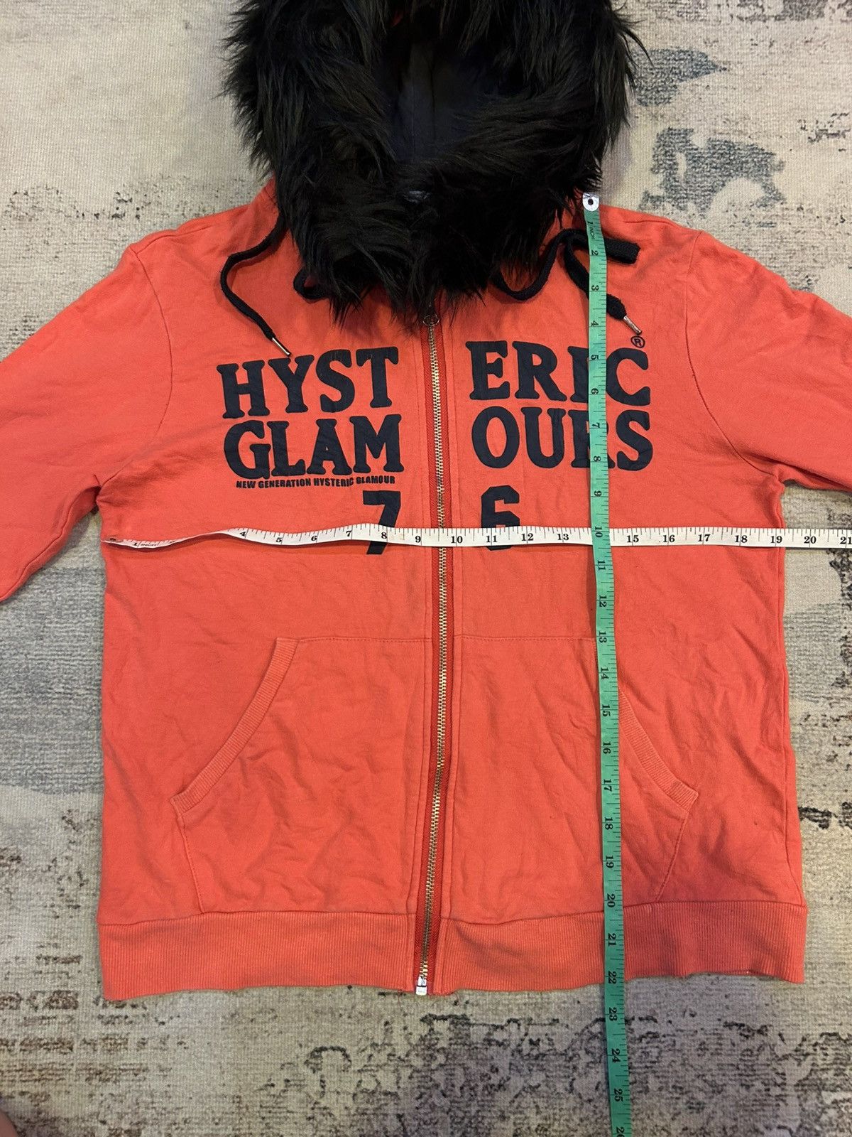 20471120 Japanese fur hoodie removable Style Hysteric Glamour Size US S / EU 44-46 / 1 - 6 Thumbnail