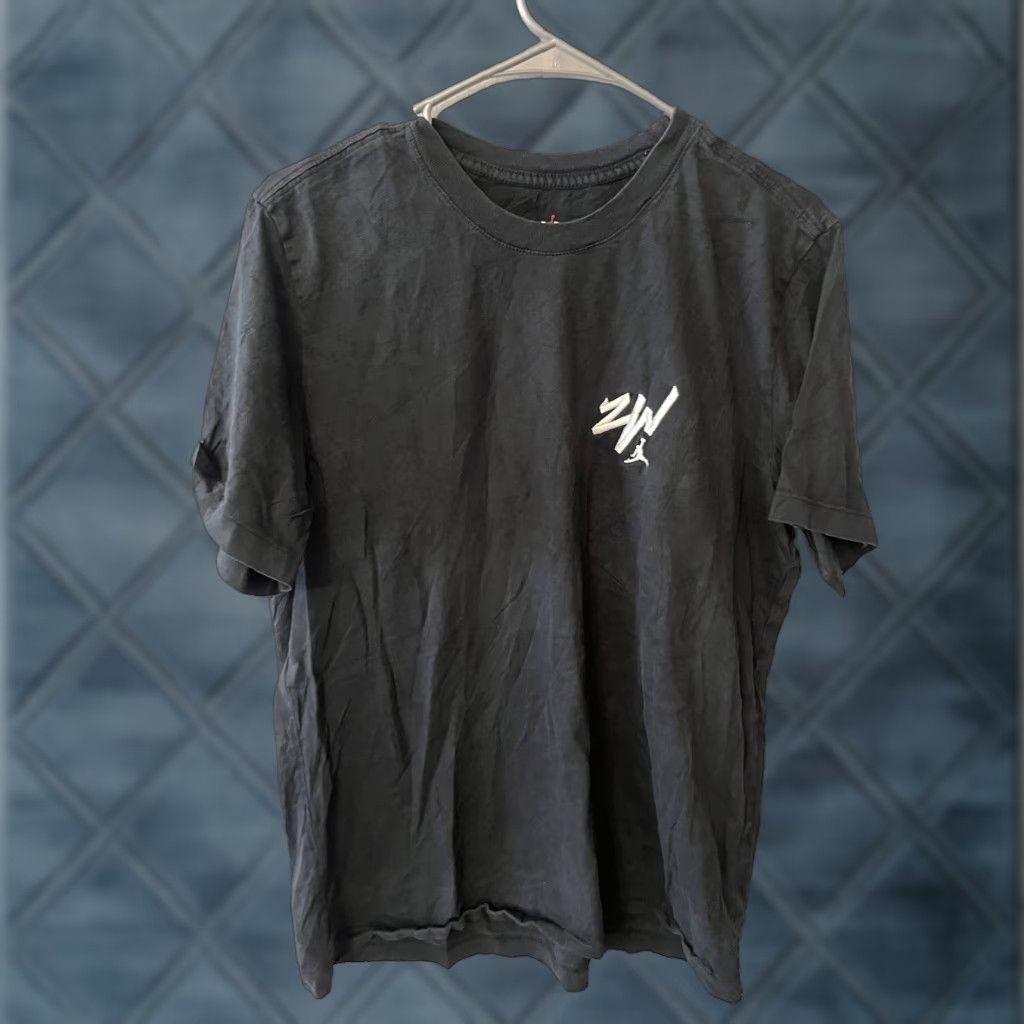 Jordan Brand Jordan T-Shirt Black Graphic Men's L Crew Neck Logo Jordan Size US L / EU 52-54 / 3 - 1 Thumbnail