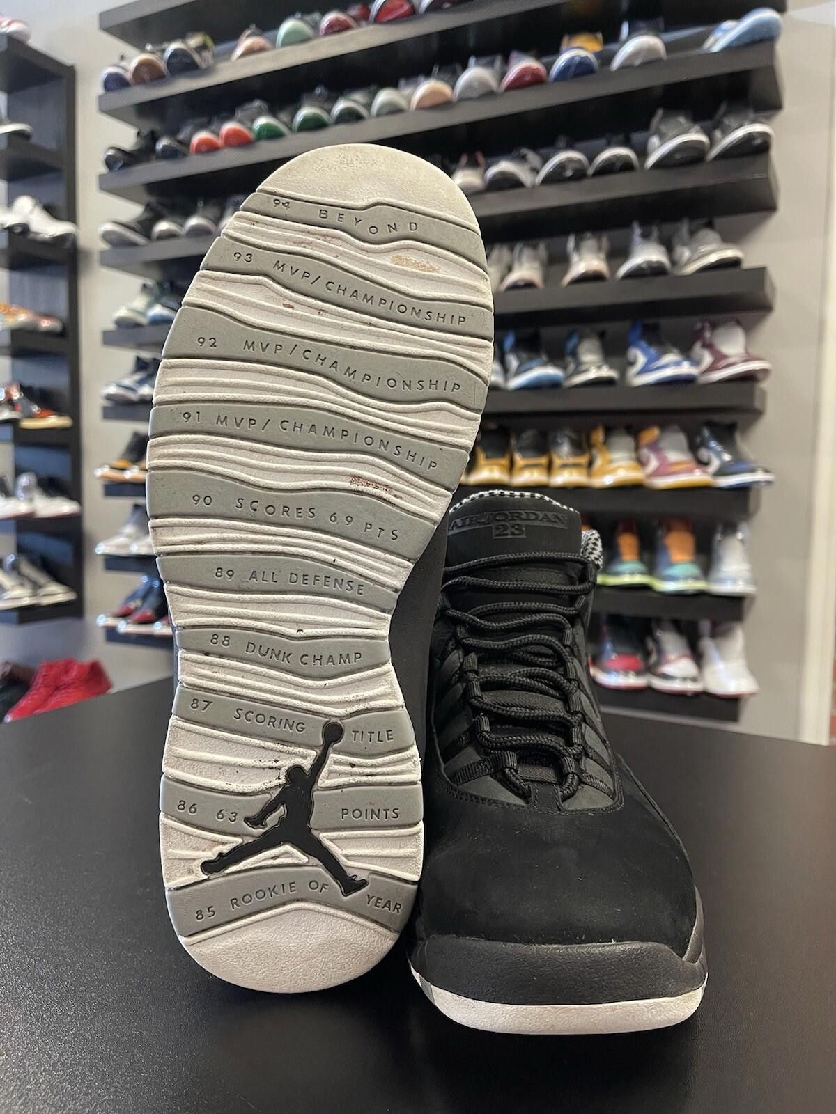 Jordan Brand Size 14 - Nike Air Jordan 10 Retro Stealth 310805-003 Size US 14 / EU 47 - 9 Thumbnail