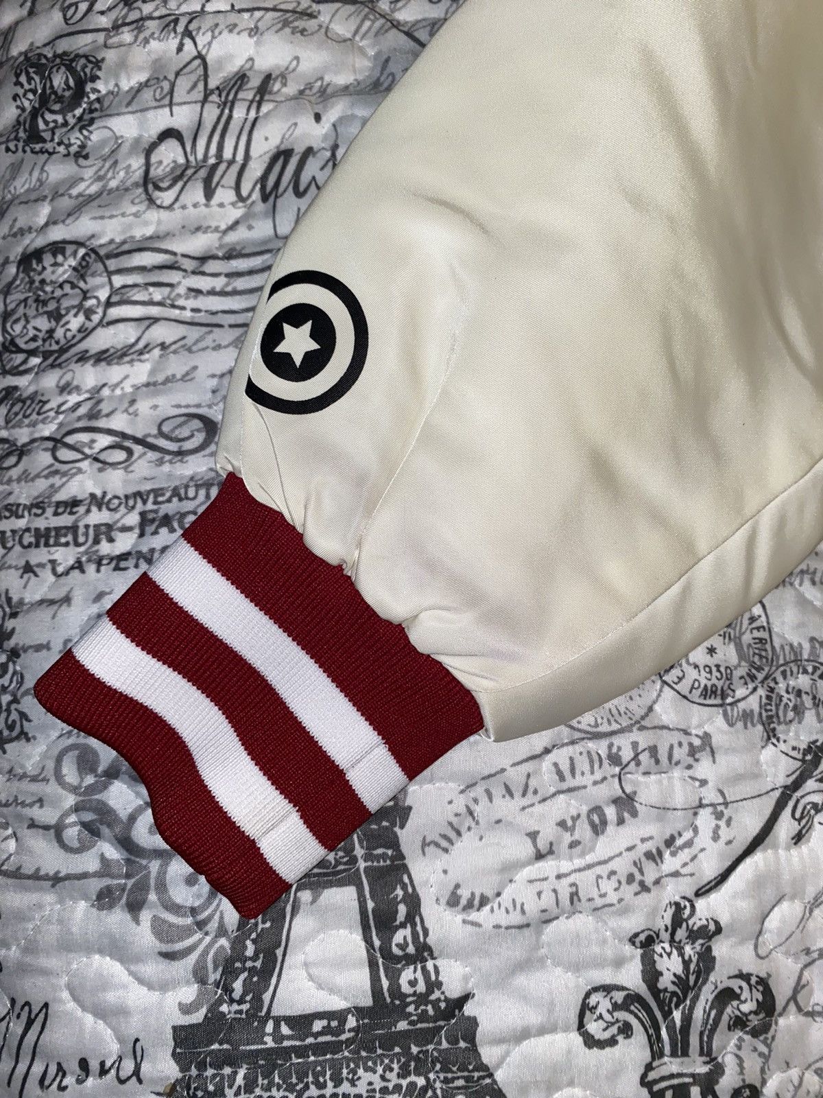Bape BAPE SHARK NYLON VARSITY JACKET Size US L / EU 52-54 / 3 - 6 Thumbnail