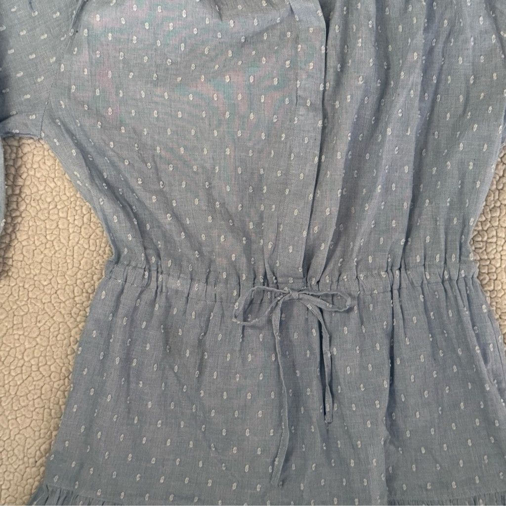 Joie Joie Adel Shirt Dress Swiss Dot Cornflower Blue Size Small Size S / US 4 / IT 40 - 6 Thumbnail