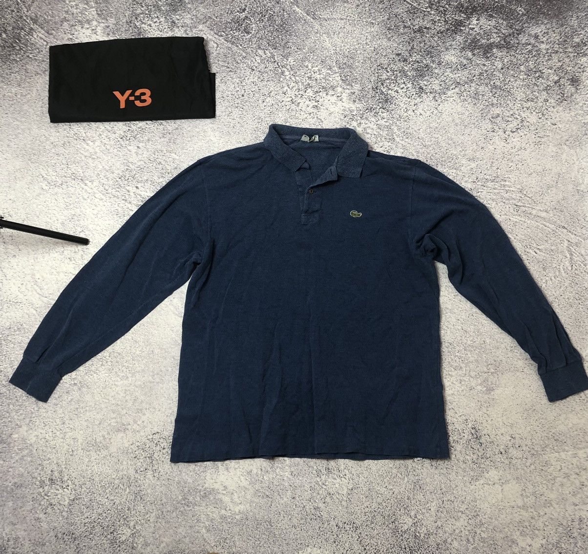 Lacoste Men’s vintage long sleeve Lacoste size Xl y2k rare usa ykk Size US XL / EU 56 / 4 - 1 Thumbnail