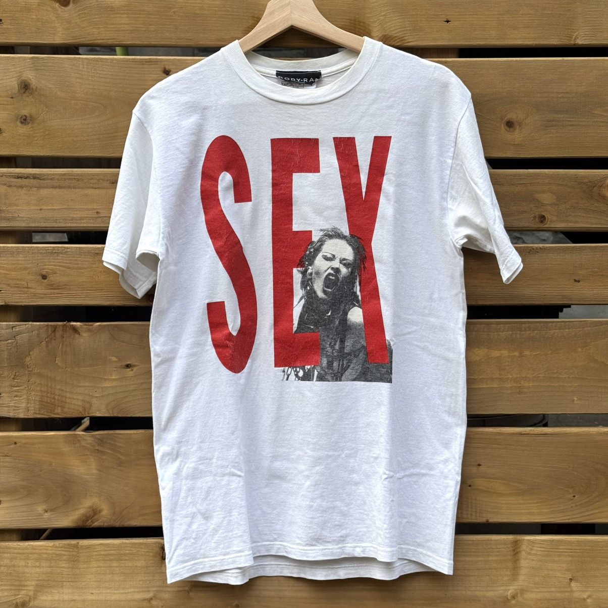 Vintage Body Rap London "SEX" Vintage Tee Size US M / EU 48-50 / 2 - 1 Thumbnail