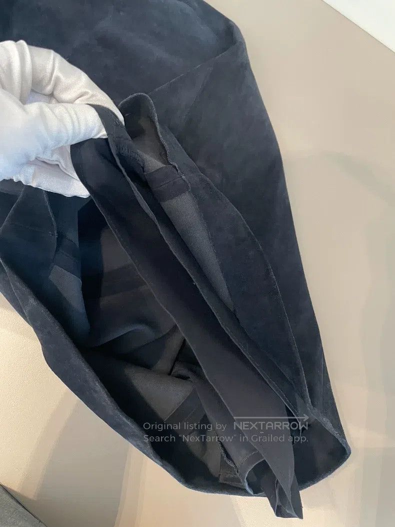 Brunello Cucinelli Brunello Cucinelli Black Leather Skirt Size 26" / US 2 / IT 38 - 8 Thumbnail