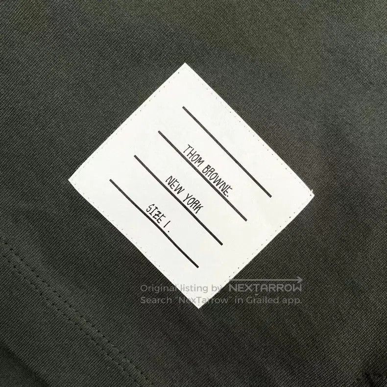 Thom Browne Thom Browne Baburin embroidery short sleeves Size US S / EU 44-46 / 1 - 4 Thumbnail
