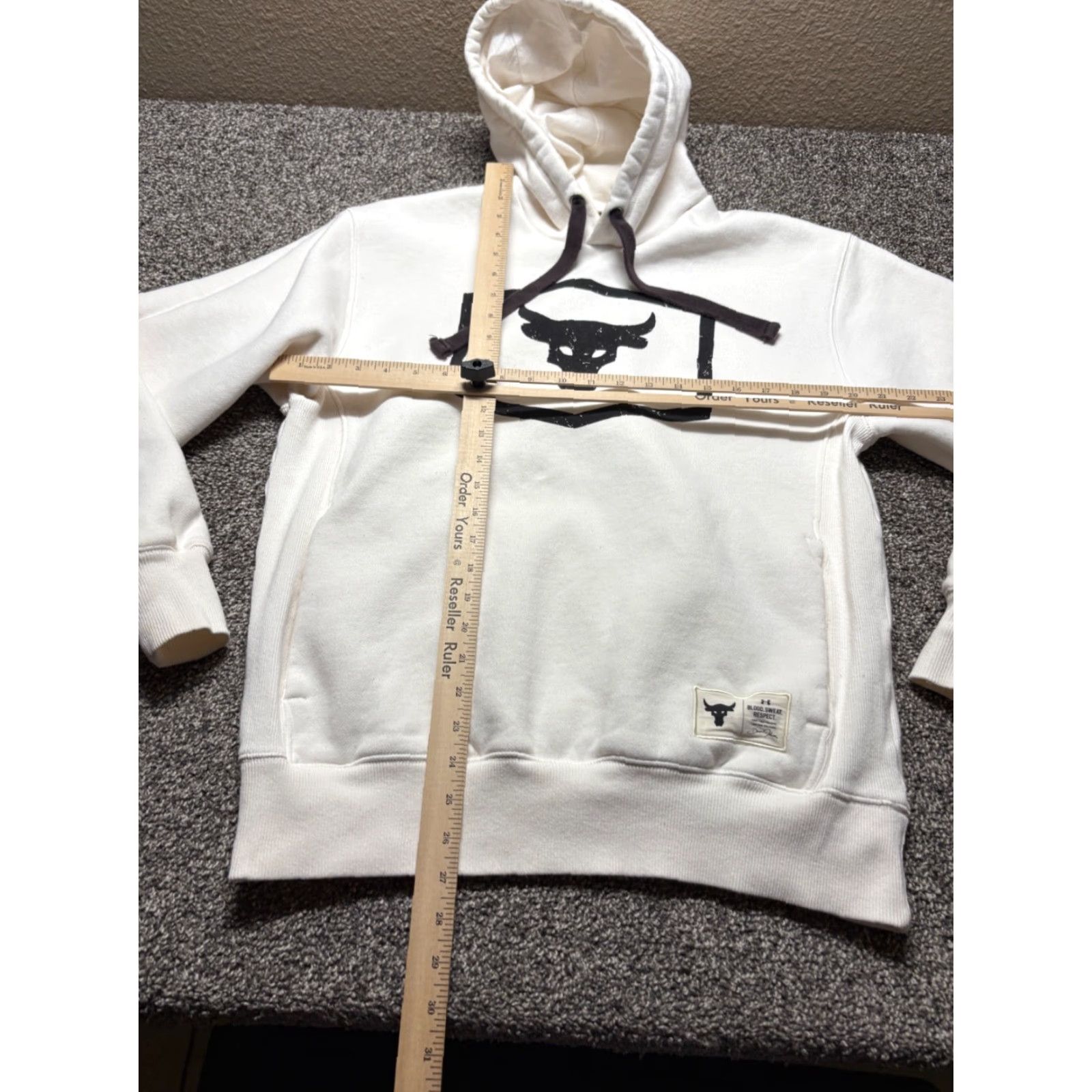 Under Armour Under Armour Rock Hoodie Mens M Ivory Pullover 1346067 Size US M / EU 48-50 / 2 - 5 Thumbnail