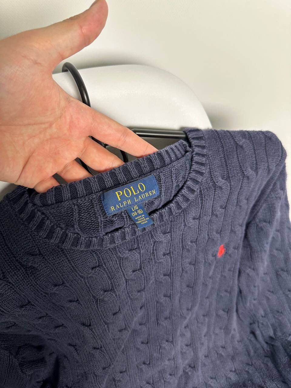 Polo Ralph Lauren × Vintage Polo Ralph Lauren Vintage Knute Sweater Kid’s Size US S / EU 44-46 / 1 - 5 Thumbnail