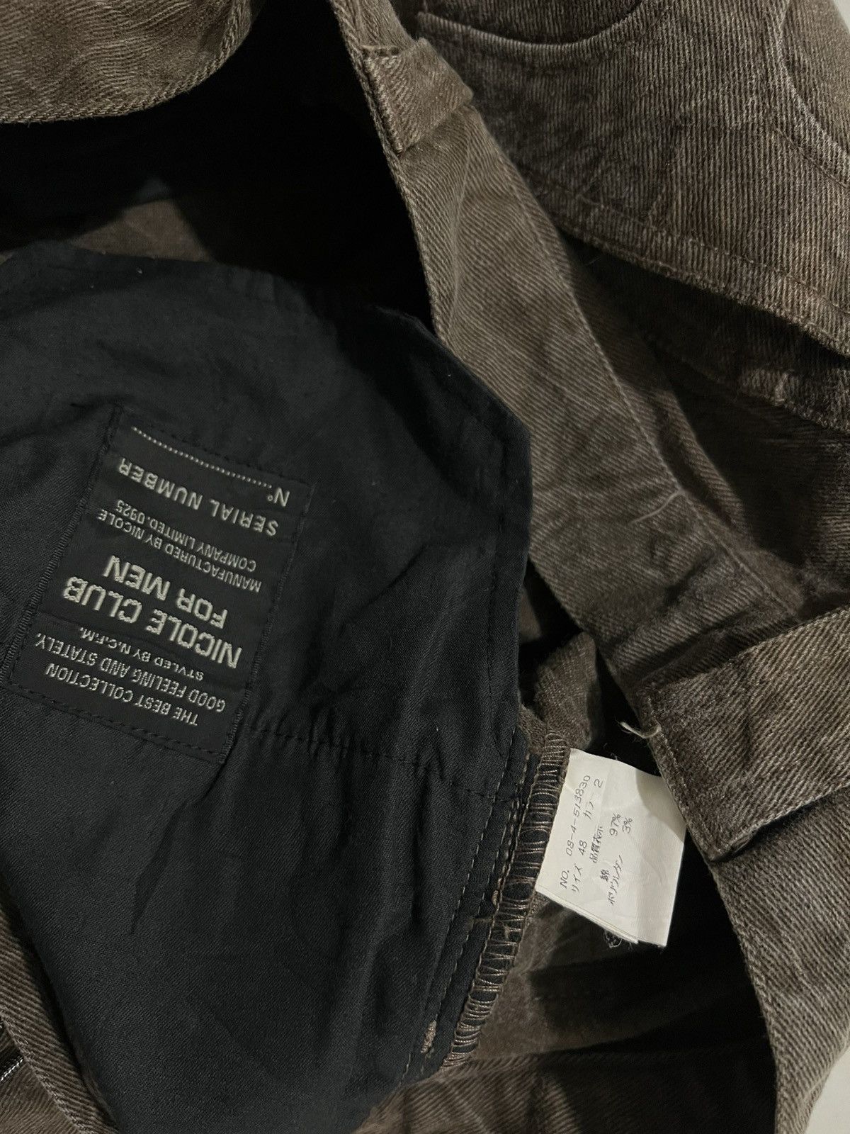 If Six Was Nine × Japanese Brand × Le Grande Bleu (L.G.B.) Nicole club distressed laces up denim pants Size US 31 - 7 Thumbnail