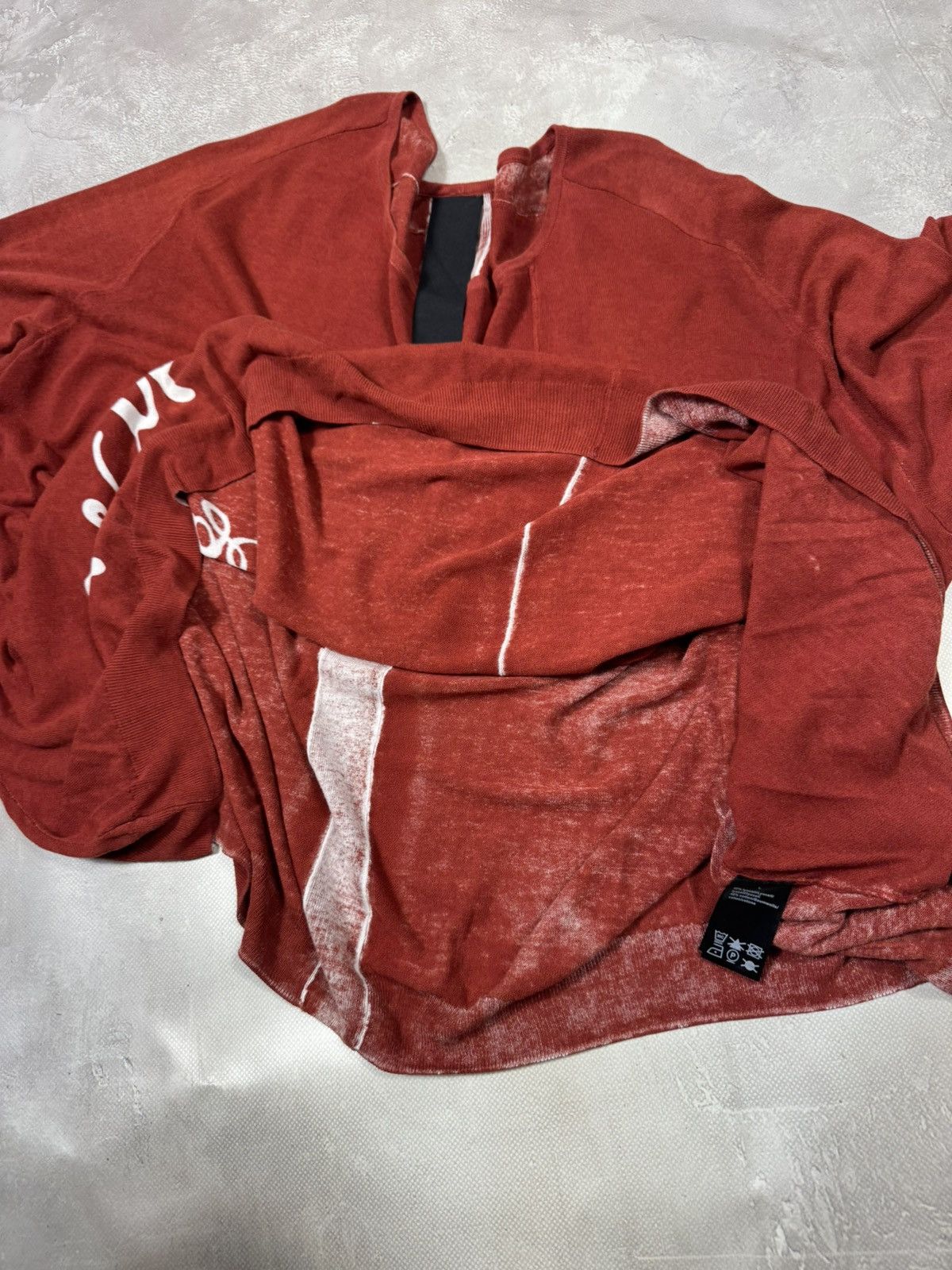 Rundholz Rundholz Asymmetric Hem Lightweight Knit Oversized Sweater Size L / US 10 / IT 46 - 8 Thumbnail