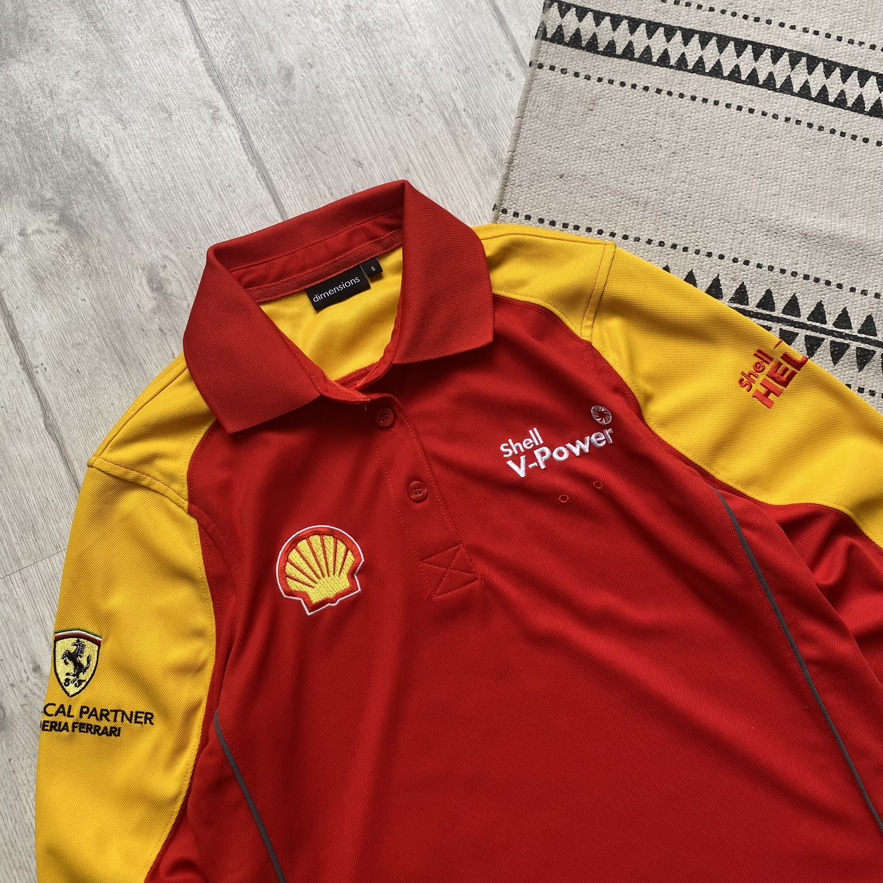 Ferrari 🏎️ Vintage Racing Ferrari Shell jersey longsleeve F1 Y2K Size US S / EU 44-46 / 1 - 3 Thumbnail