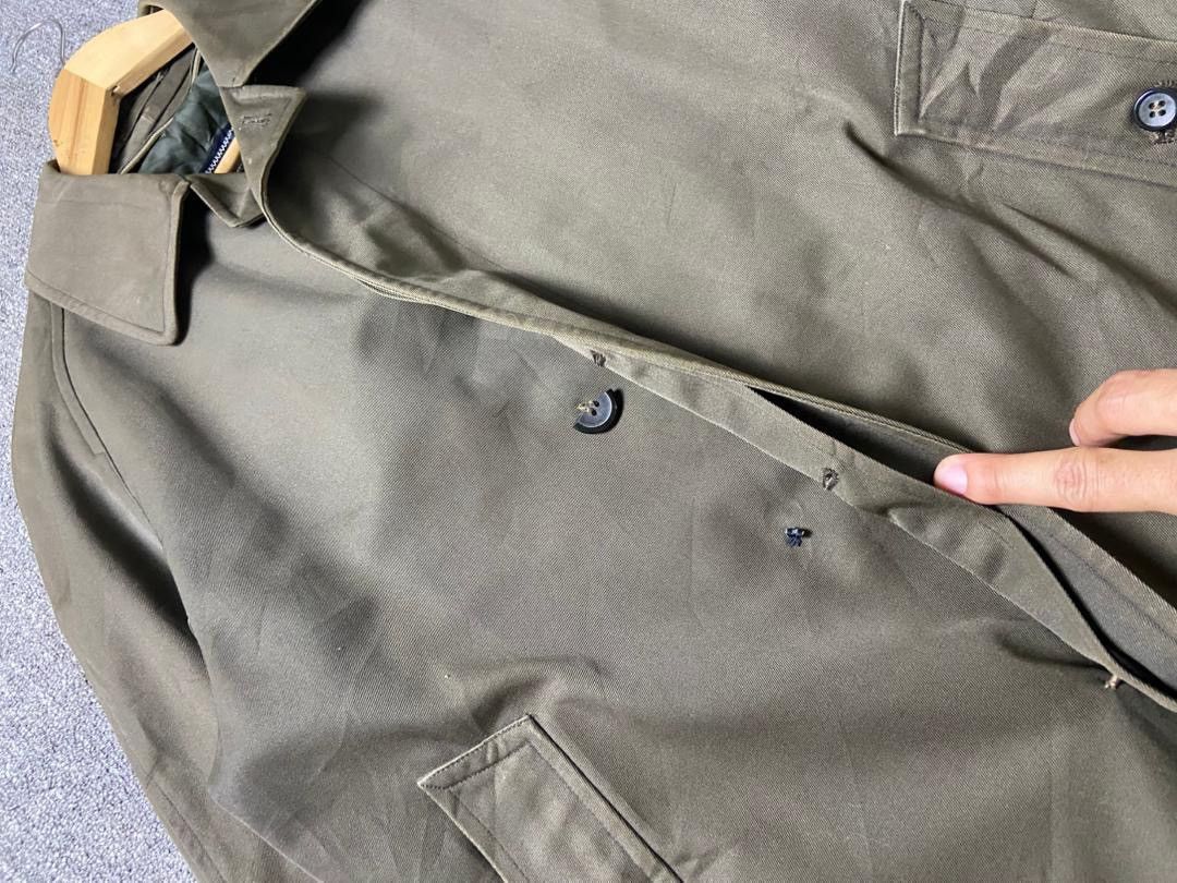 Burberry Prorsum Burberry Prorsum Nova Check Trench Coat (180) Size US XXS / EU 40 - 7 Thumbnail