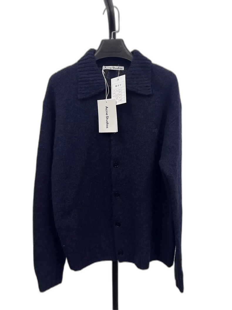 Acne Studios Acne Studios Long Sleeve Cardigan Sweater Size US L / EU 52-54 / 3 - 1 Thumbnail