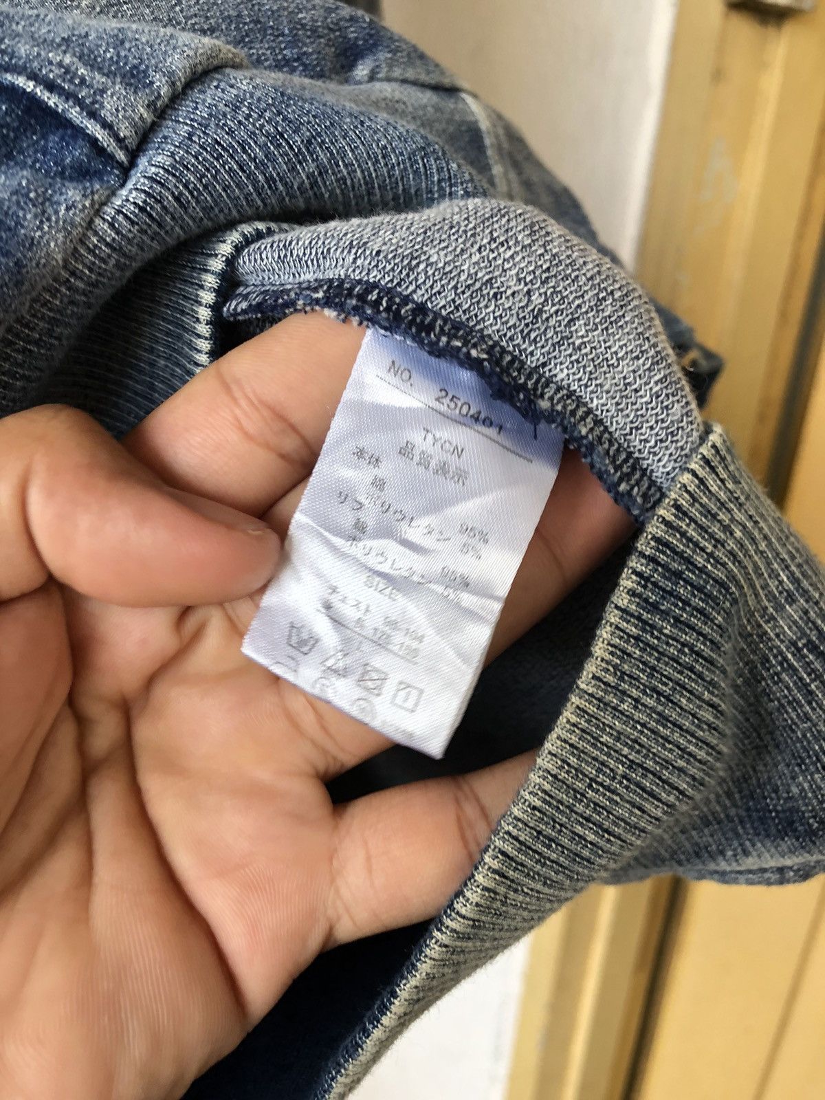 Japanese Brand Rare❗️Baycrest Faded Blue Jeans Style Sweater Hoodie Size US L / EU 52-54 / 3 - 12 Thumbnail