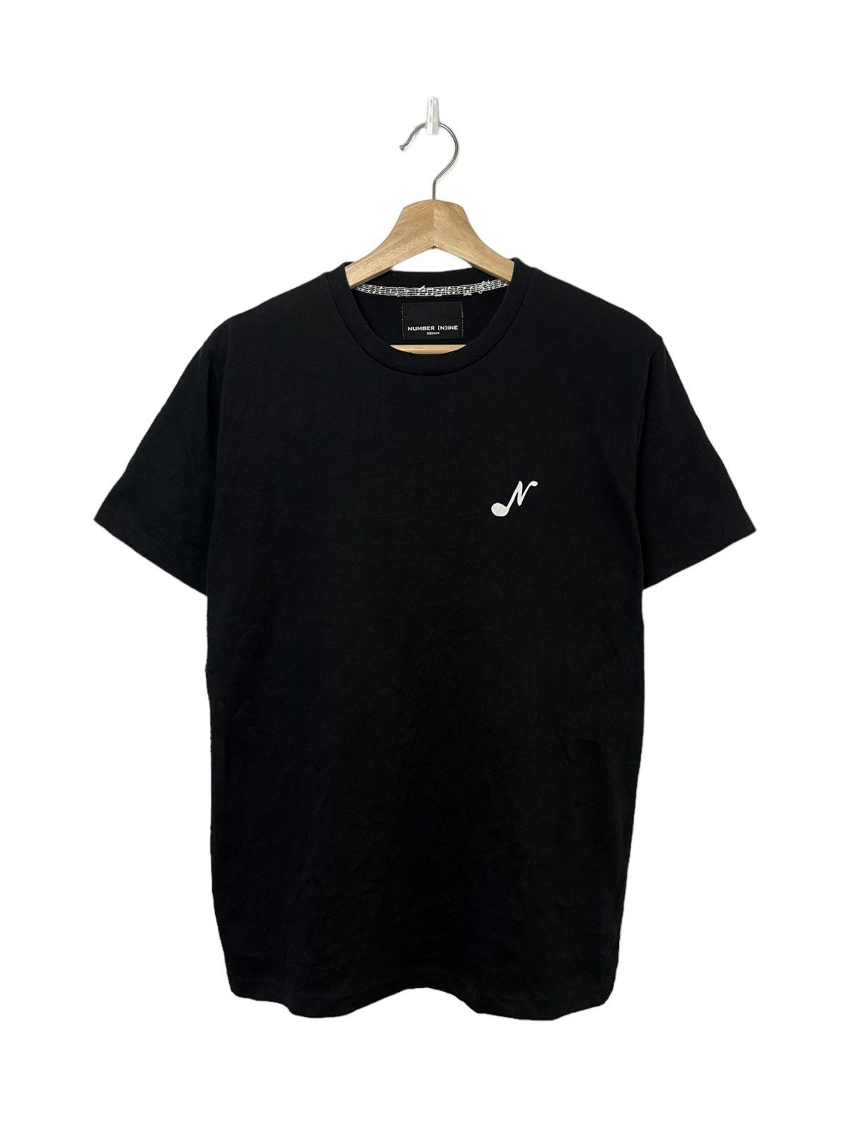 トップス number(n)ine Sabotage musical noteTshirt Number (N)ine × Takahiromiyashita The Soloist. Number Nine