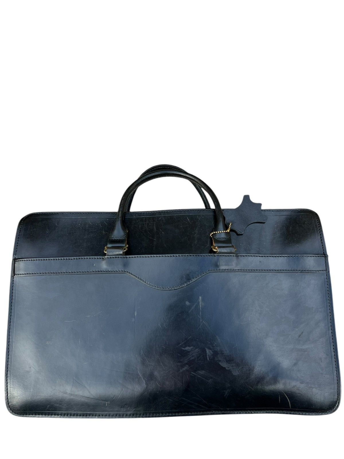 Whitehouse Cox Vintage Whitehouse Cox England Scratches Patina Leather Bag Size ONE SIZE - 5 Thumbnail