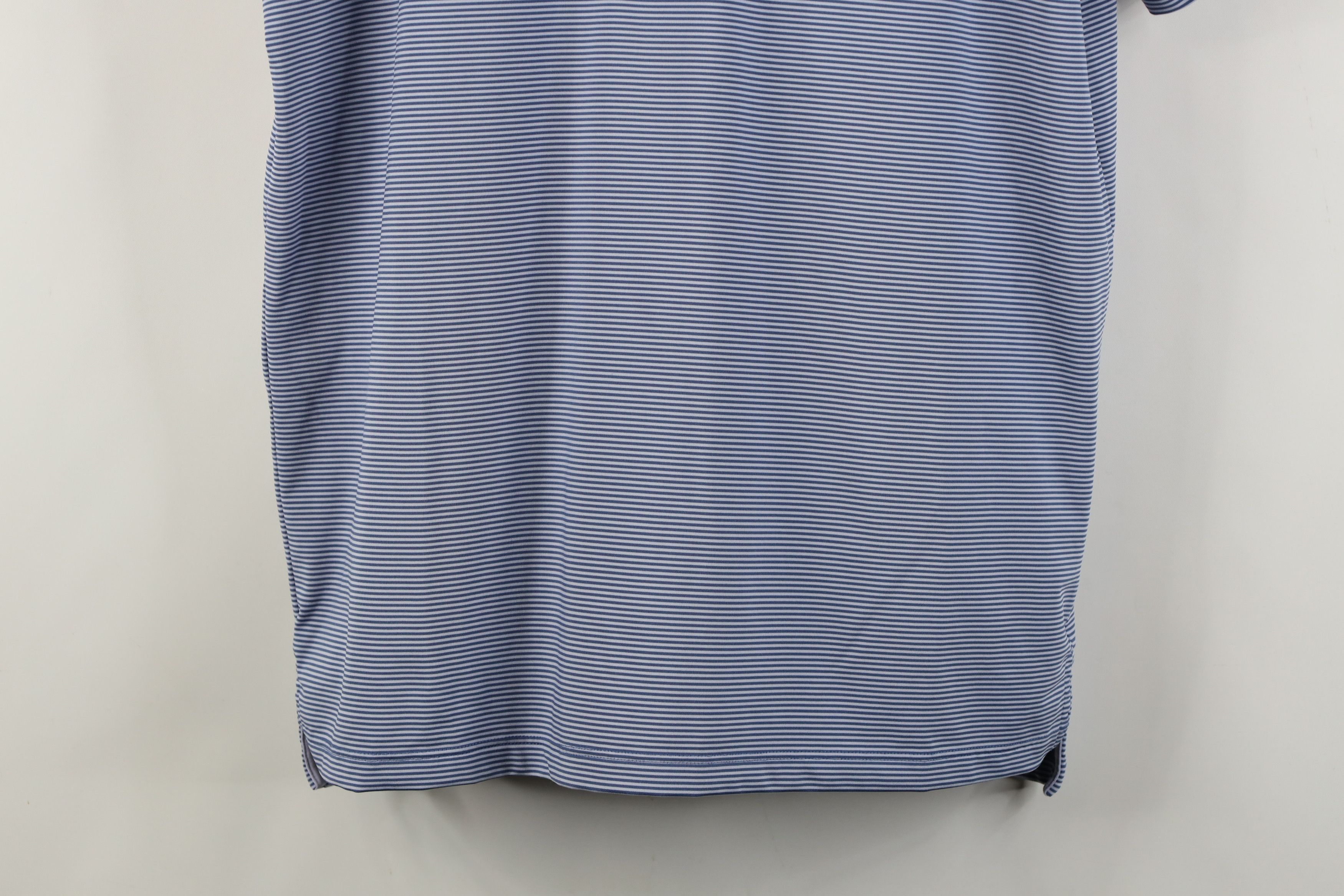 Vintage Greyson Clothiers Knit Stretch Collared Golf Polo Shirt Blue Size US M / EU 48-50 / 2 - 3 Thumbnail