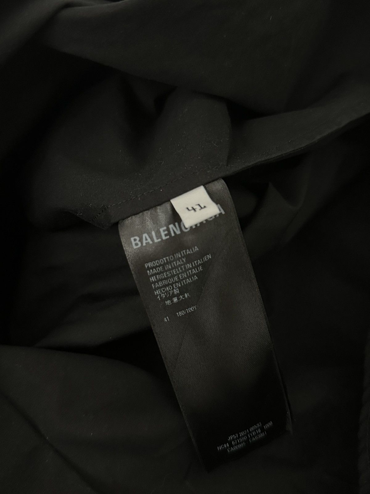 Balenciaga BB Quest Logo Shirt Size US XL / EU 56 / 4 - 4 Thumbnail
